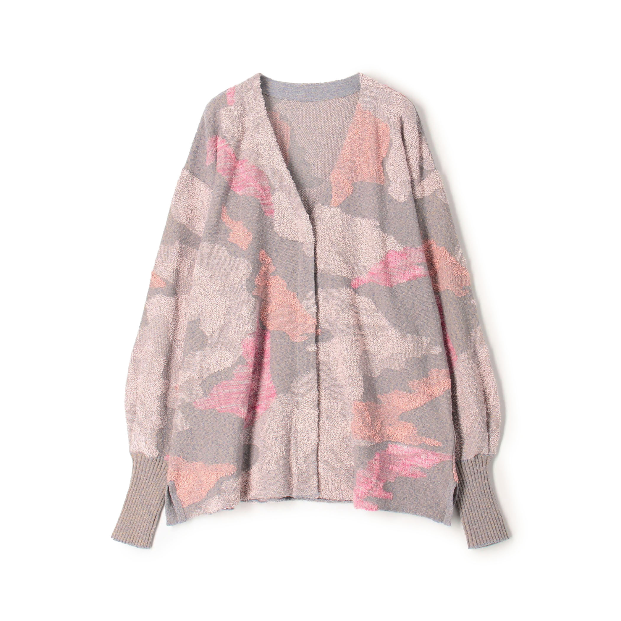 Mame Kurogouchi Pile Jacquard Knitted Cardigan｜トゥモローランド