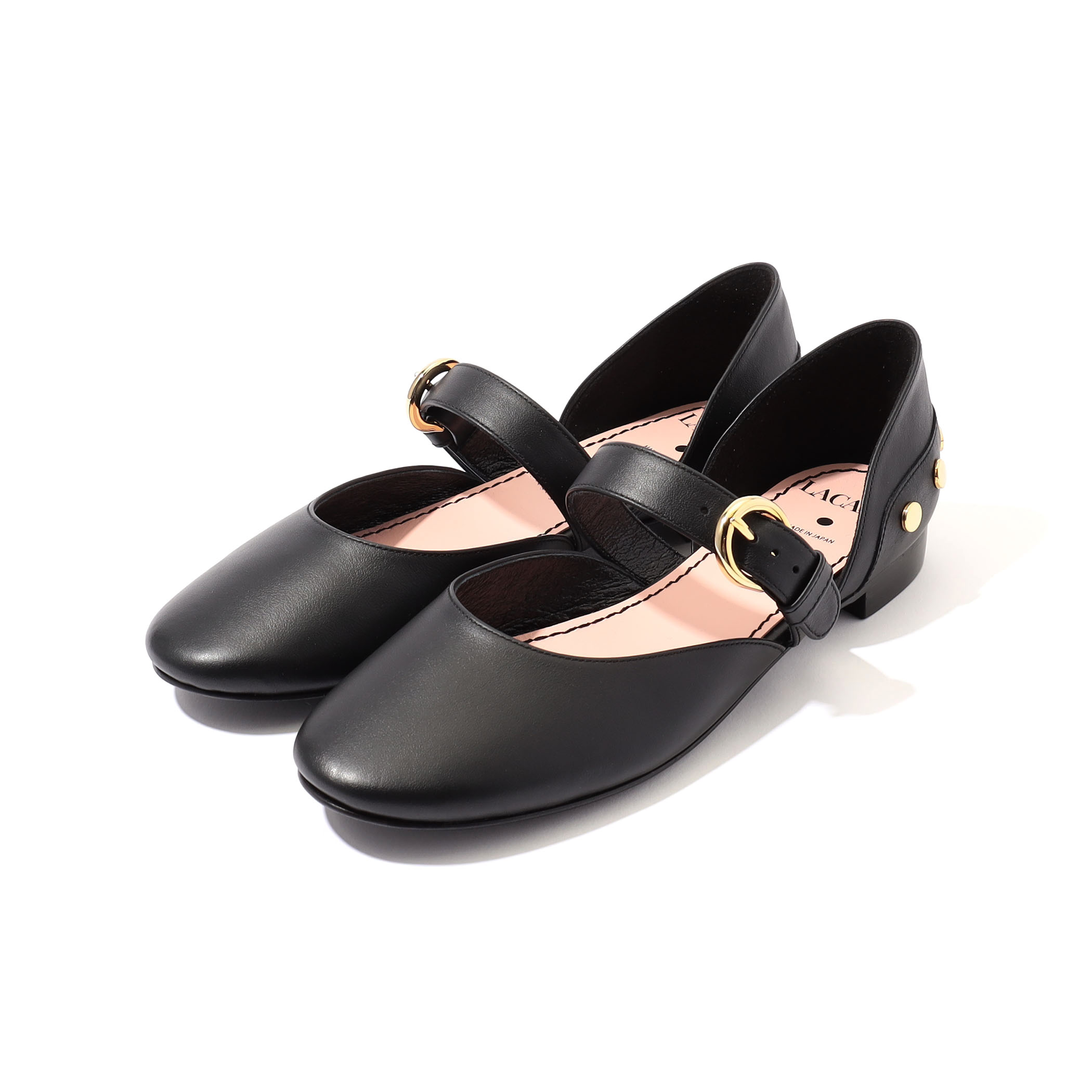 LACADE MISAKI ストラップバレエシューズ