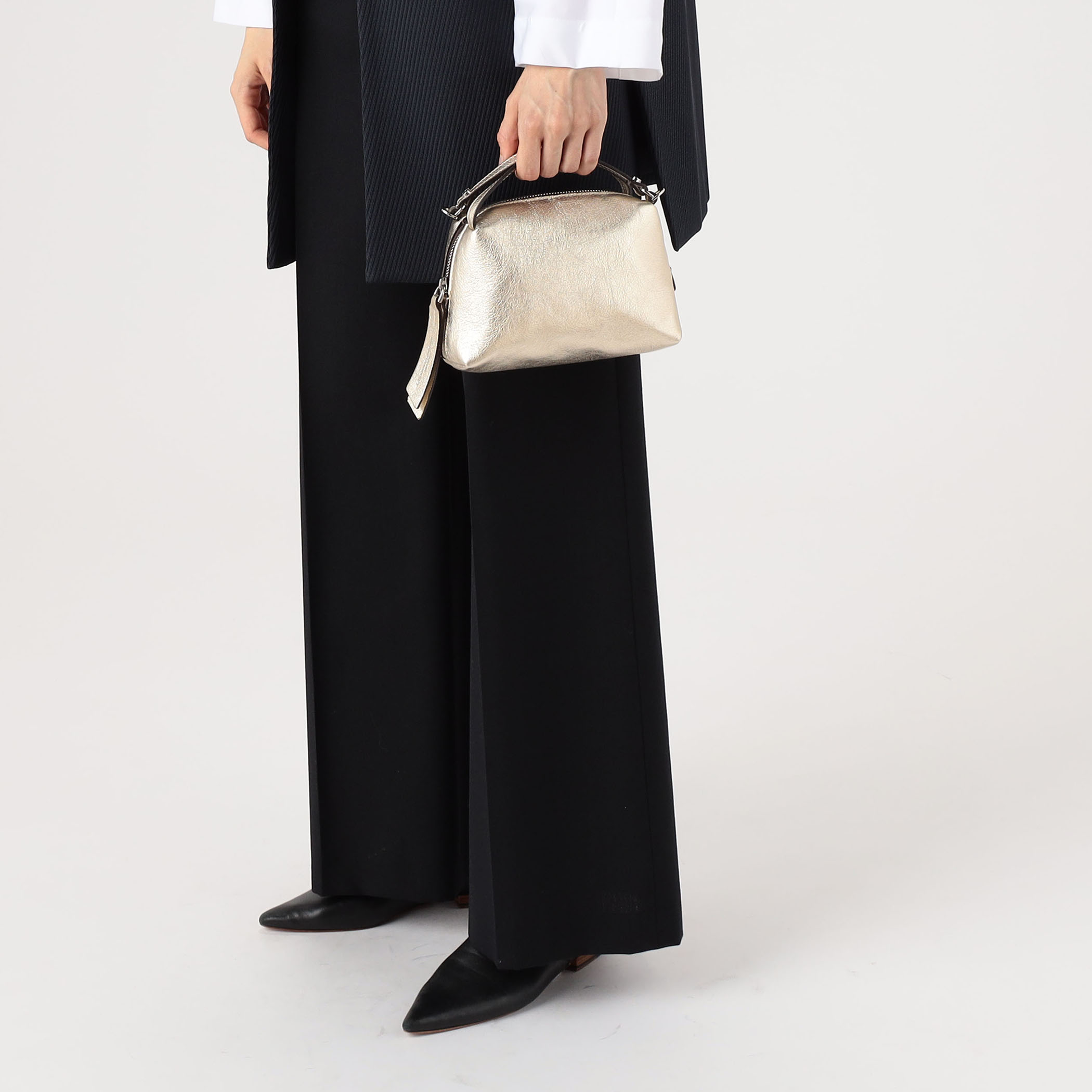 ★GIANNI CHIARINI★ ALIFA MEDIUM ウール 2WAY バッグ GIANNI CHIARINI ALIFA 2-wayハンドバッグ｜トゥモローランド