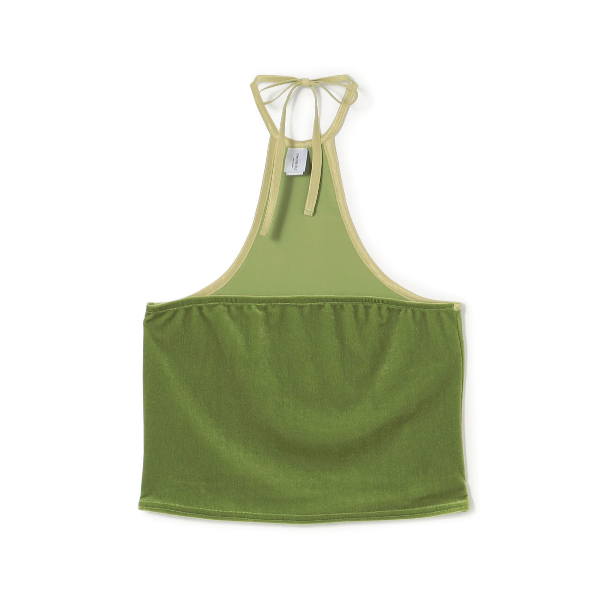 SIMONE WILD TOP DAISY ベルベット バックホルターネックトップ