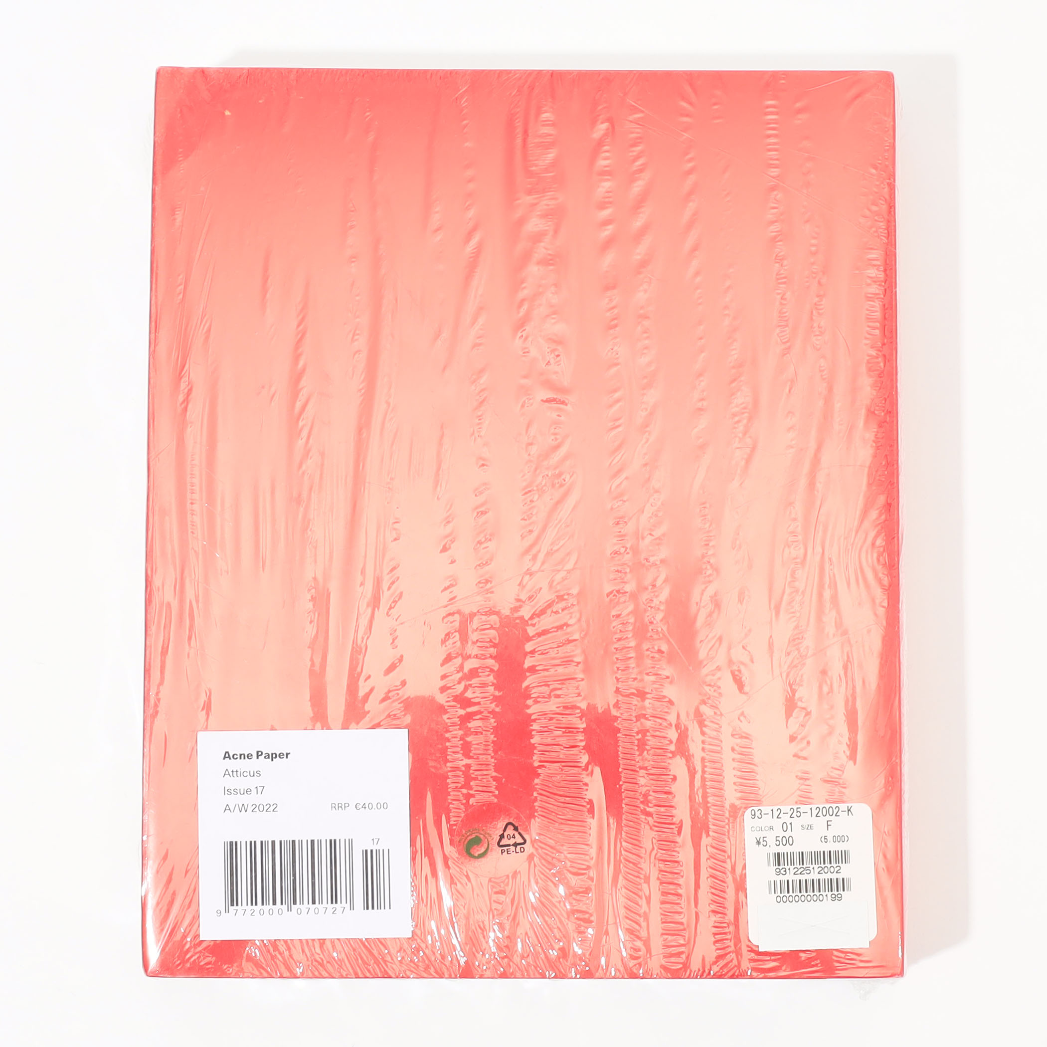 Acne Studios AP17｜トゥモローランド 公式通販