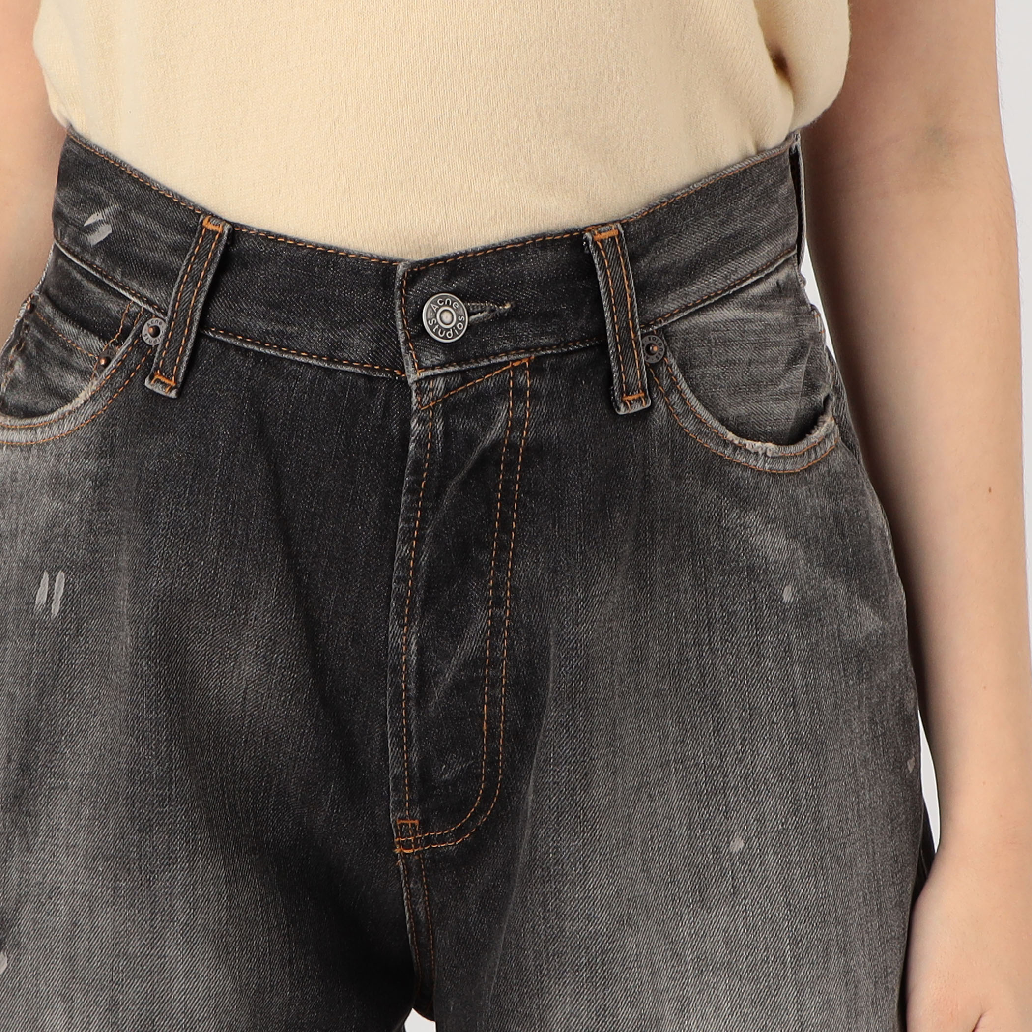 Acne Studios 2023 U BLACK TRAFALGAR デニムパンツ｜トゥモローランド