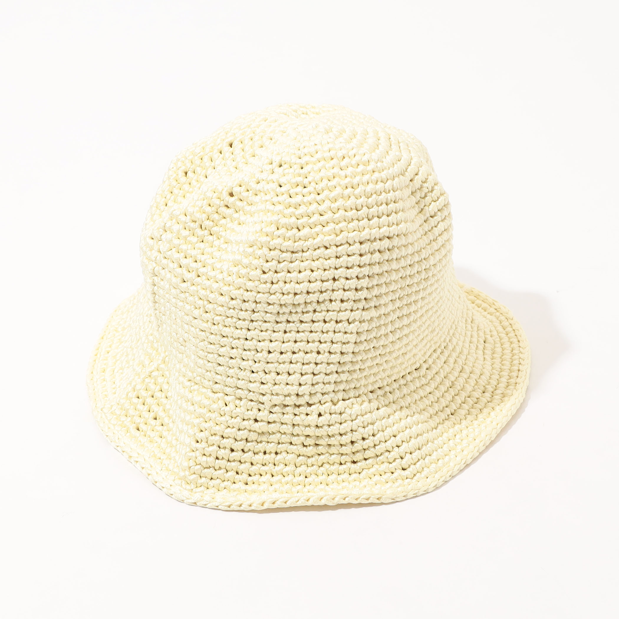 KIJIMA TAKAYUKI POLY HAND KNIT BUCKET HAT｜トゥモローランド