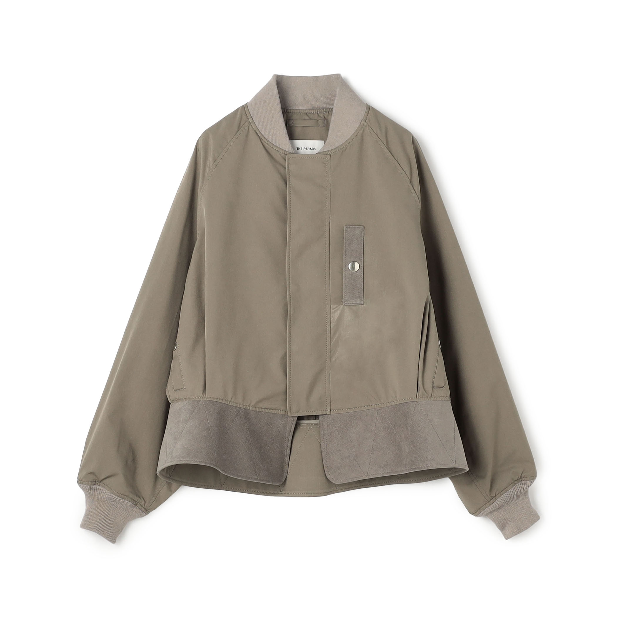 【別注】THE RERACS LAYERED HEM MA-1 BOMBER JACKET