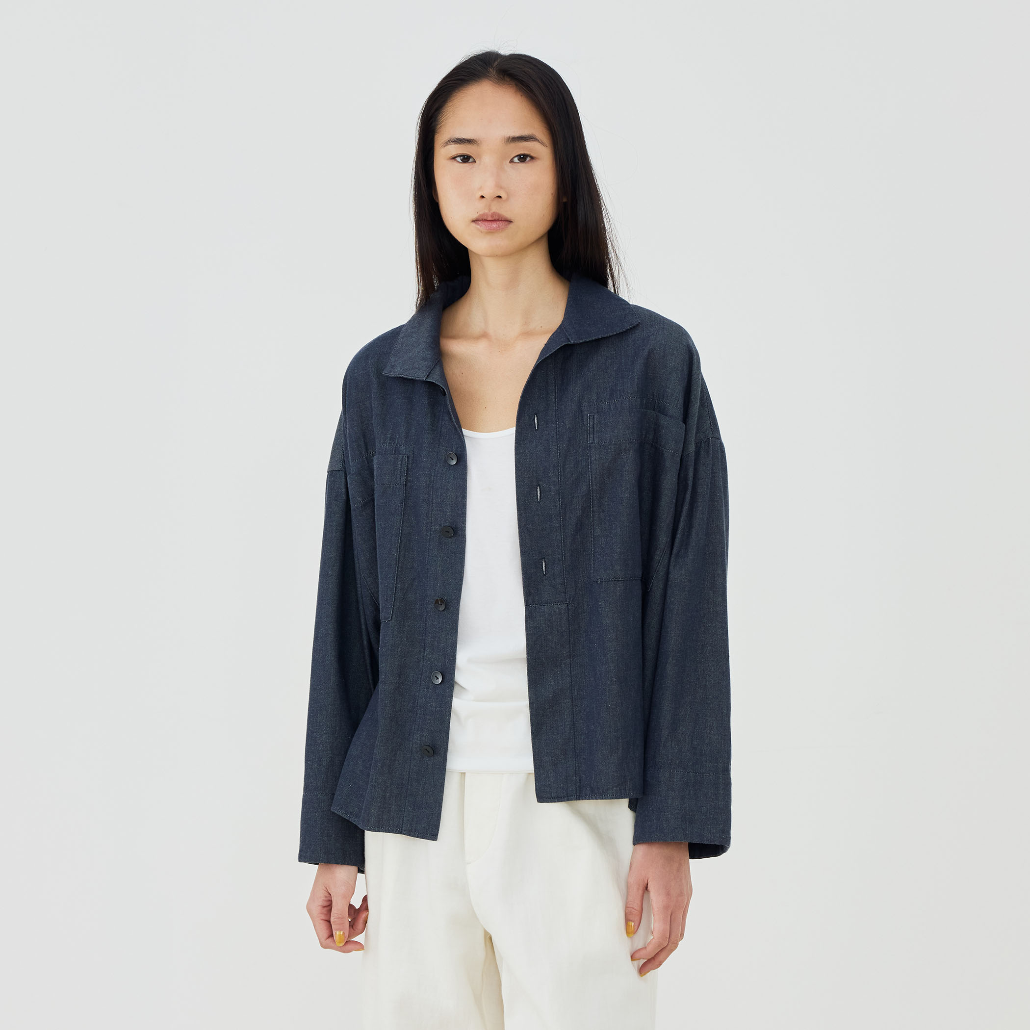 Deuxieme Classe ダンガリーシャツ コットン100％ 日本製 Deuxieme Classe ダンガリーシャツ コットン100％ 日本製 楽天市場