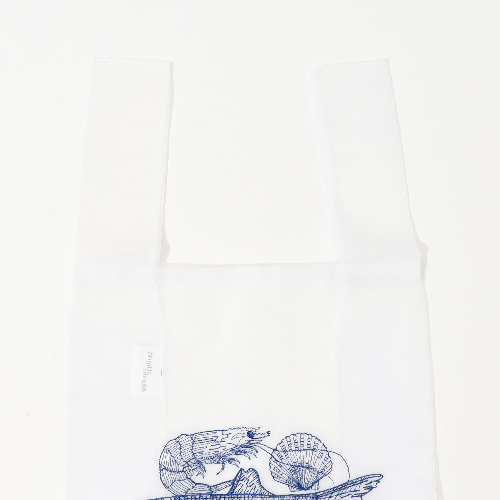 Brigitte Tanaka 魚屋モチーフ レーヨン ショッピングバッグ BRIGITTE TANAKA お魚屋さんバッグ｜トゥモローランド 公式通販