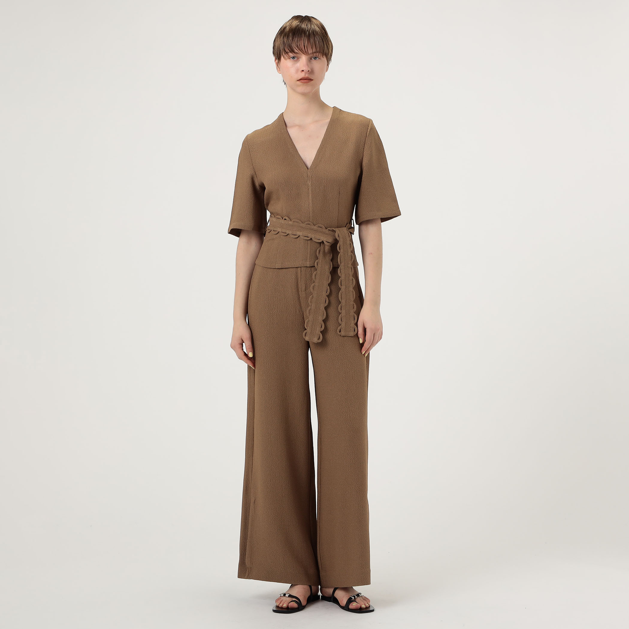 By Malene Birger Darlene wide-leg Trousers | Neutrals | FARFETCH