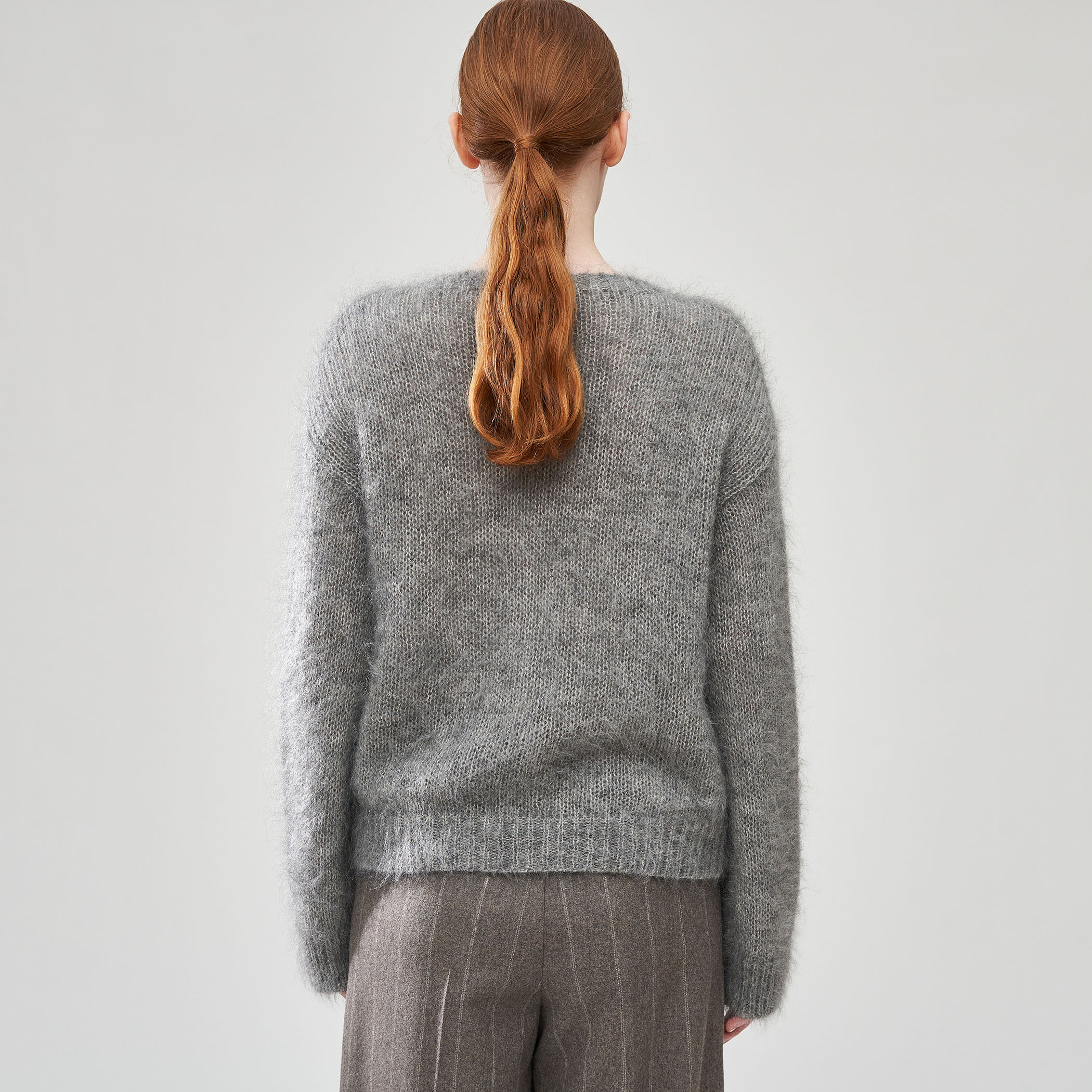 GALERIE VIE（ギャルリー ヴィー）の「キッドモヘア クルーネックプルオーバー（ニット/セーター）」 - WEAR