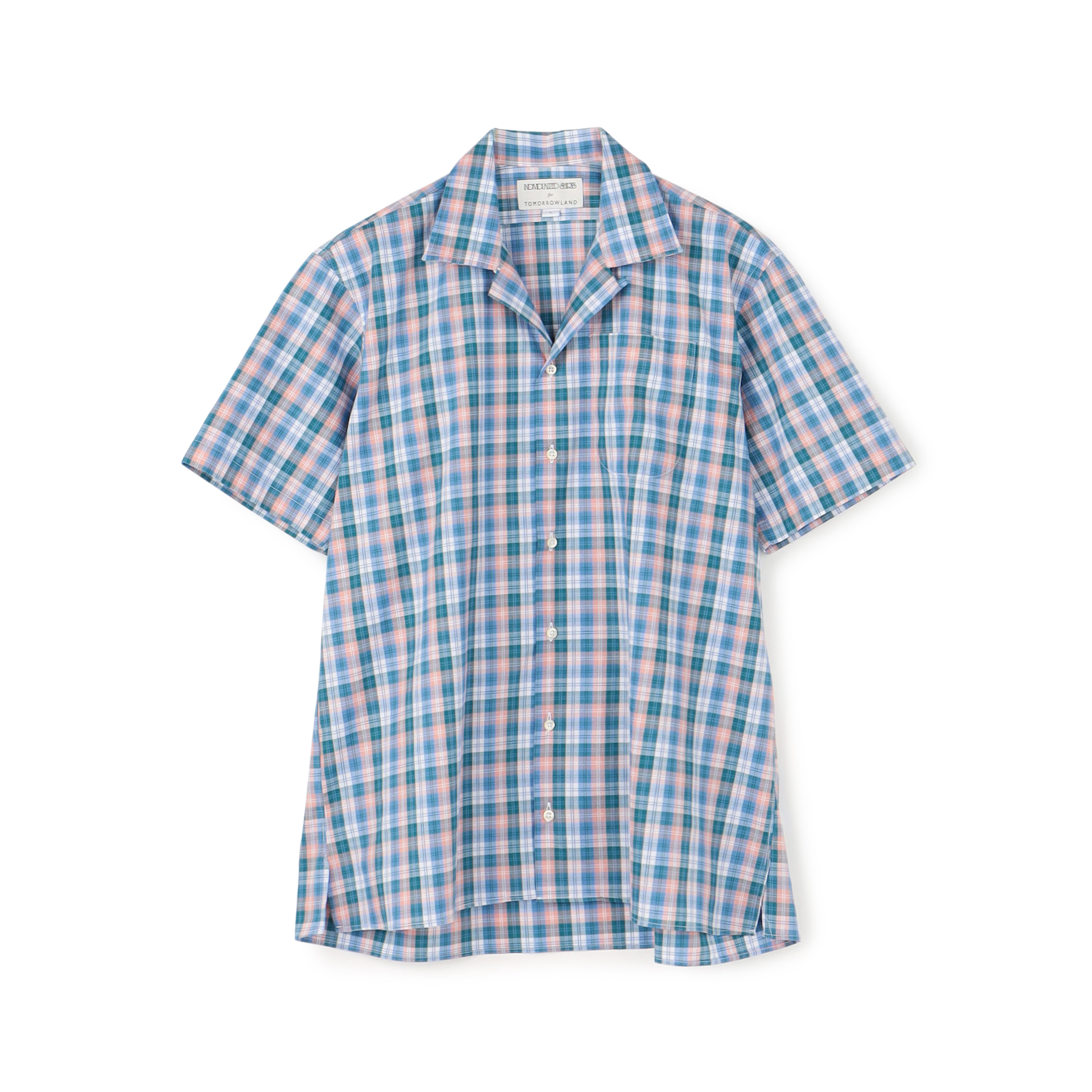 【別注】INDIVIDUALIZED SHIRTS コットン キャンプカラーシャツ