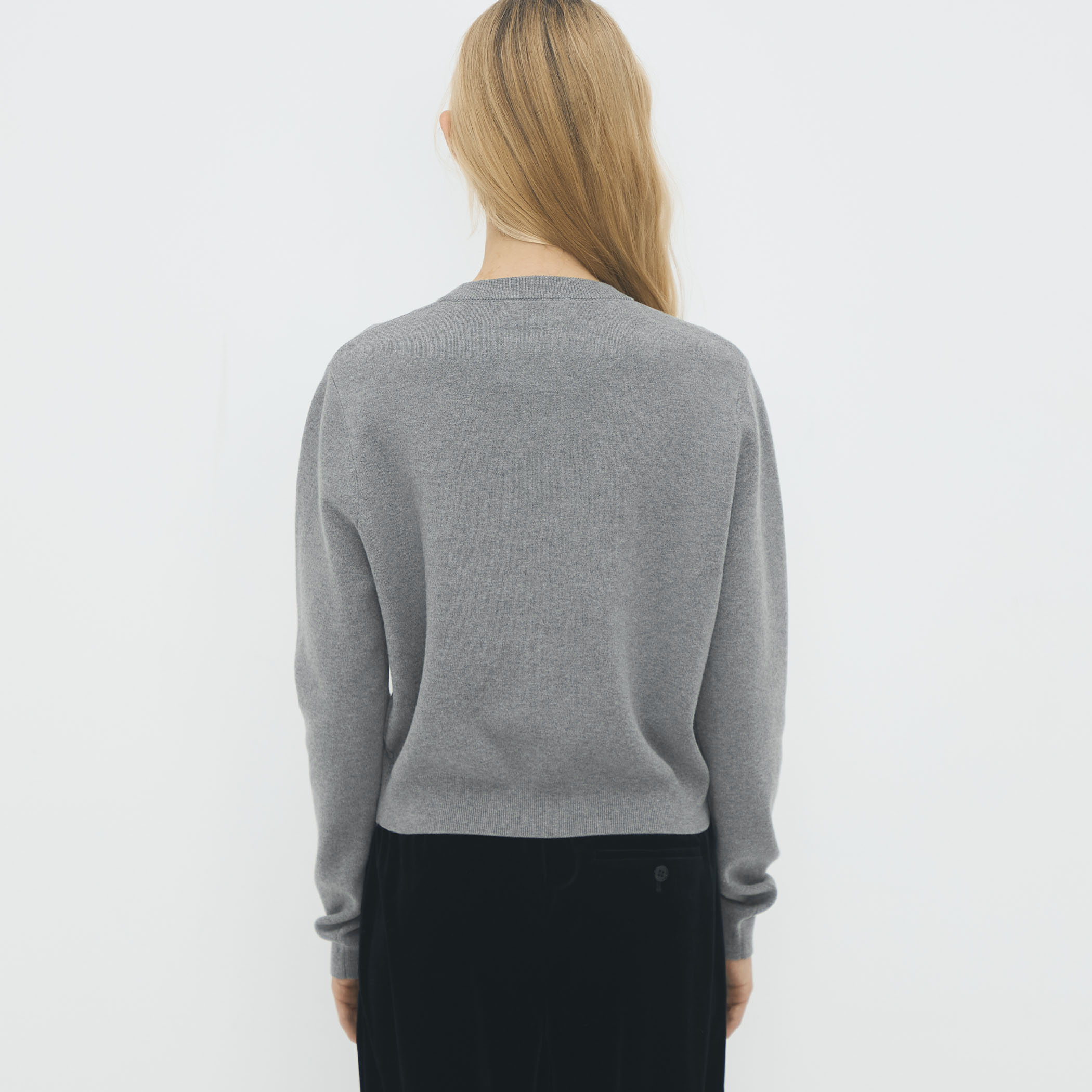 コットンカシミヤ クルーネックカーディガン｜トゥモローランド 公式通販