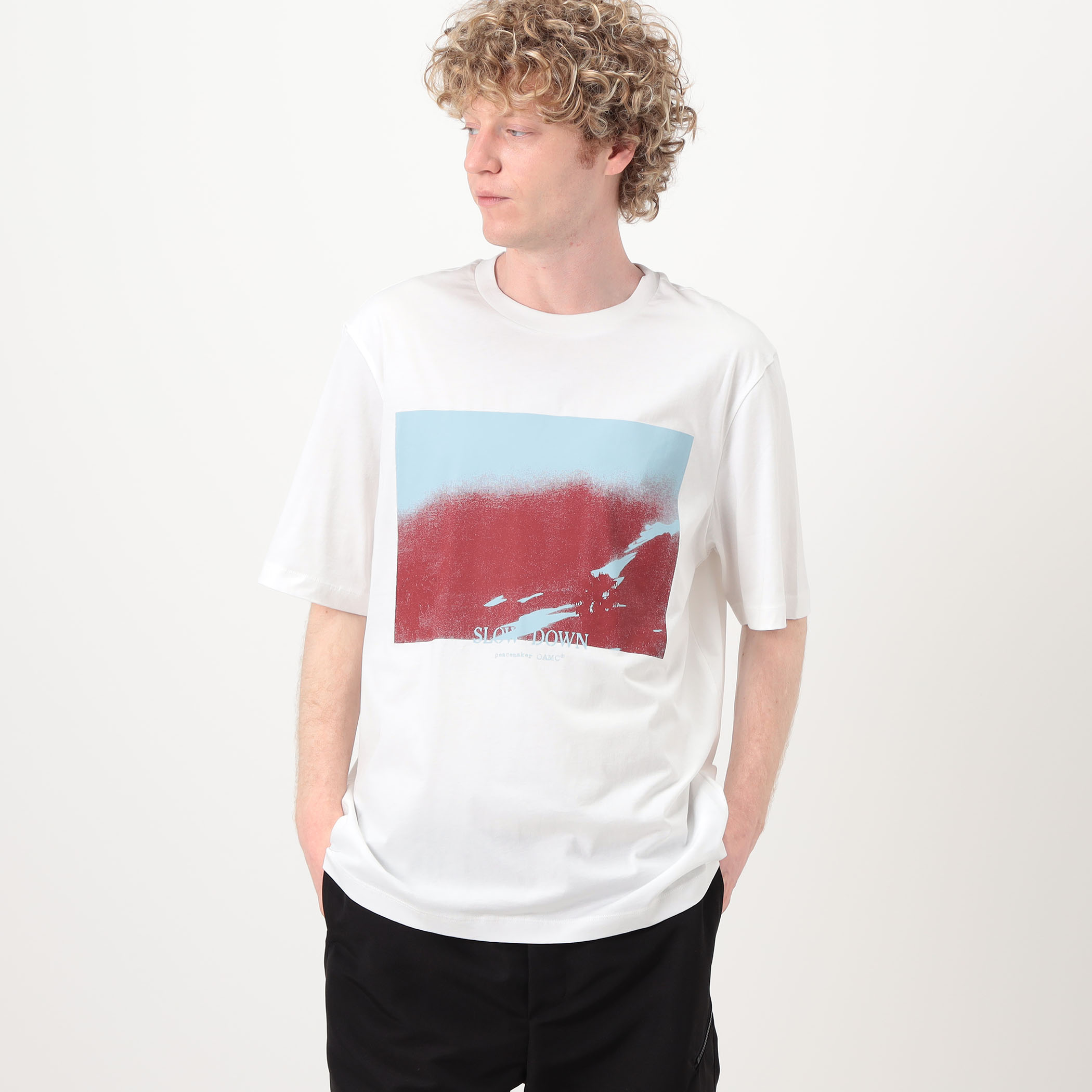 OAMC / Peacemaker Regular Tee Slow Dow Print プリントTシャツ 