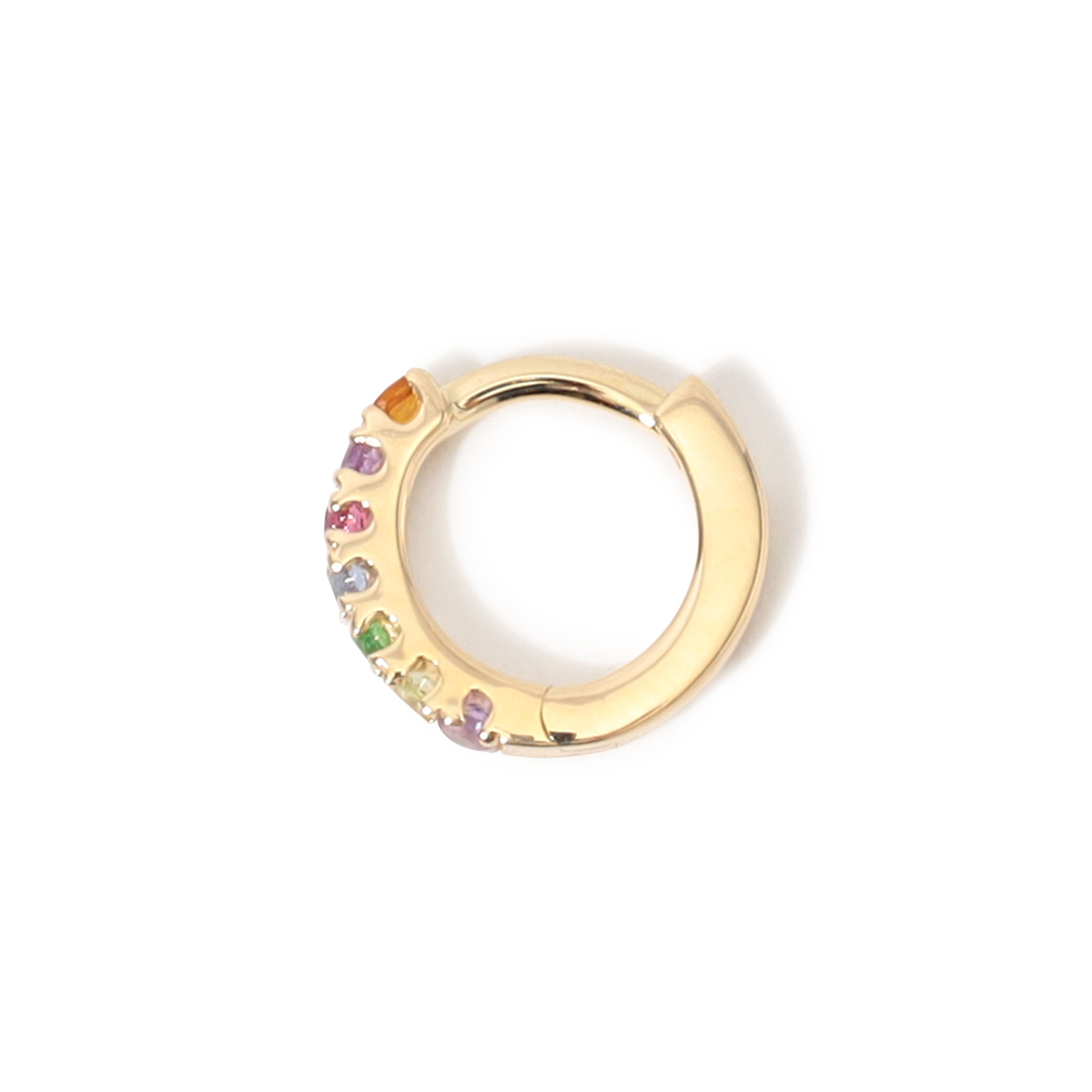 Otiuｍberg. Small Rainbow Huggie 片耳ピアス