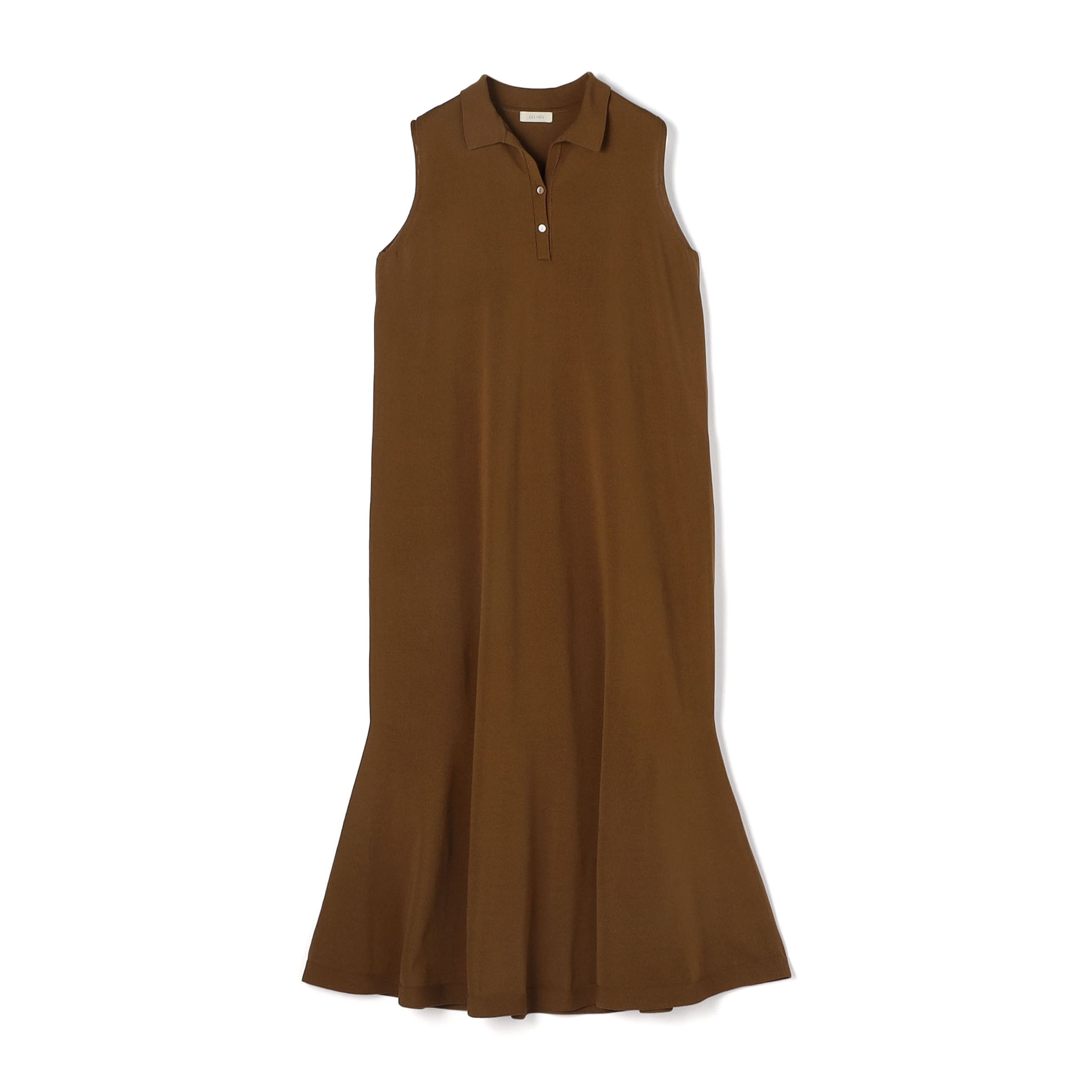 【WEB先行予約】ドライコットン ポロカラーワンピース