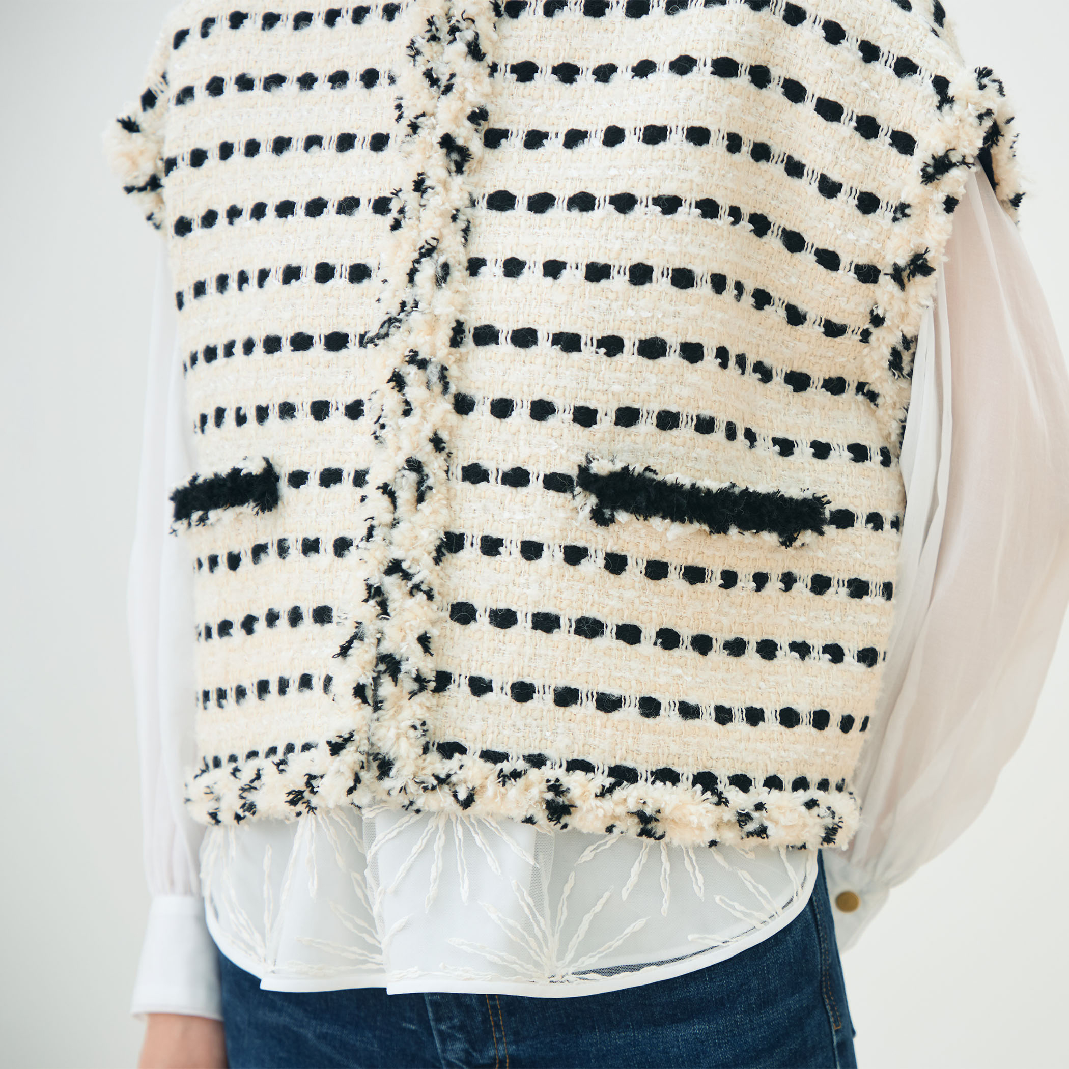 TOMORROWLAND ウィンターボーダー スクエアジレ ウィンターボーダー スクエアジレ｜トゥモローランド 公式通販