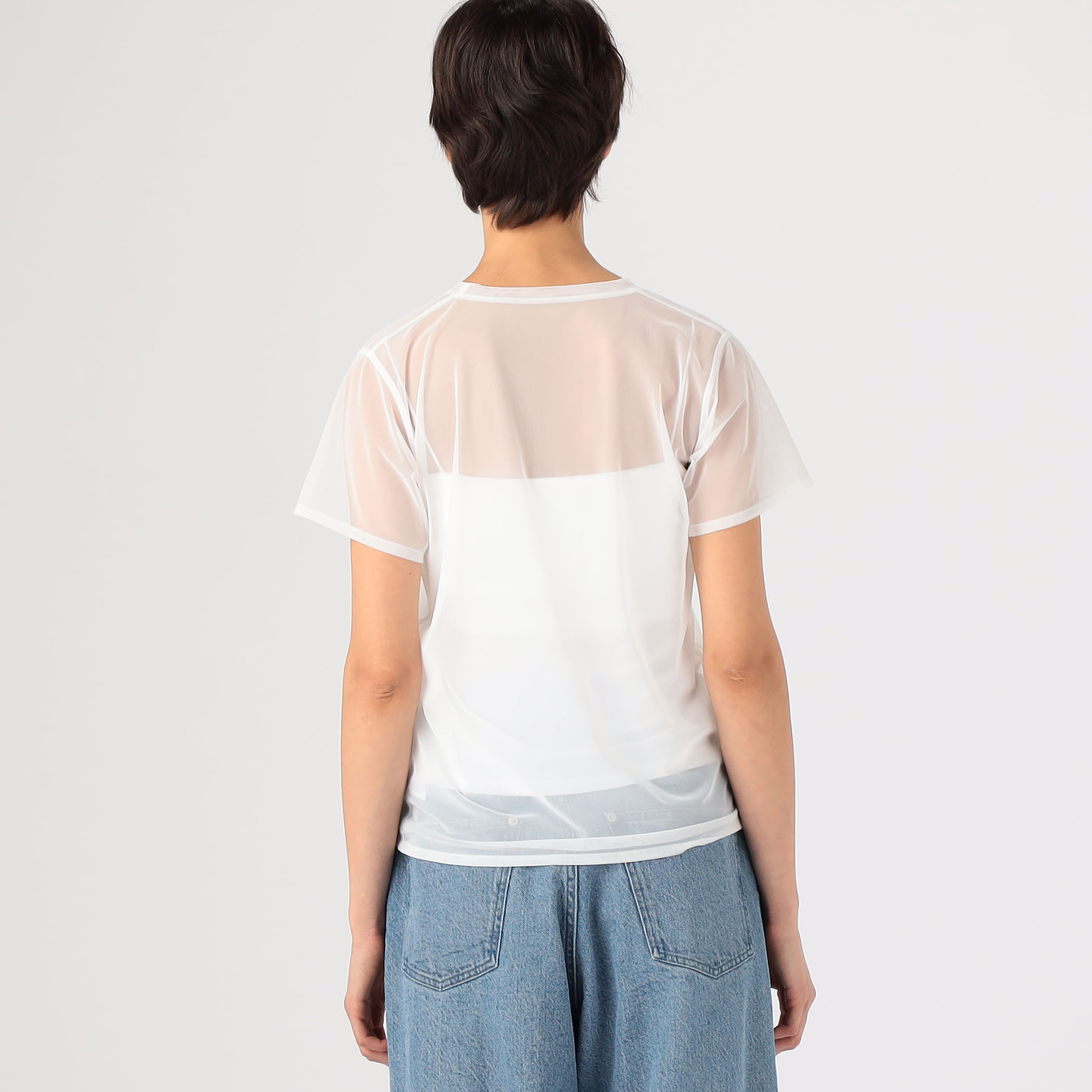Simone Wild シアーネットTシャツ｜トゥモローランド 公式通販