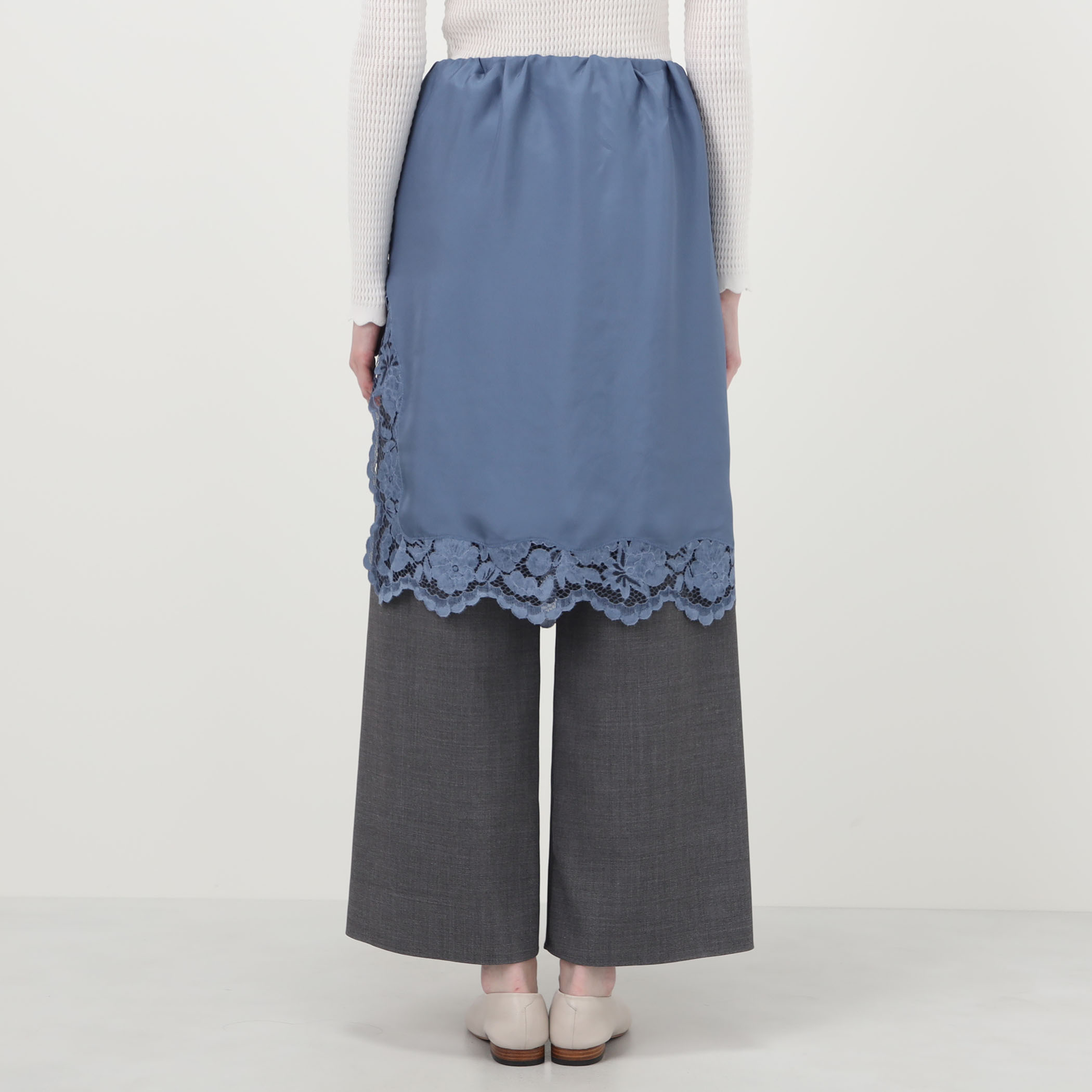 ピグメントレース コンビネーションスカート｜トゥモローランド 公式通販