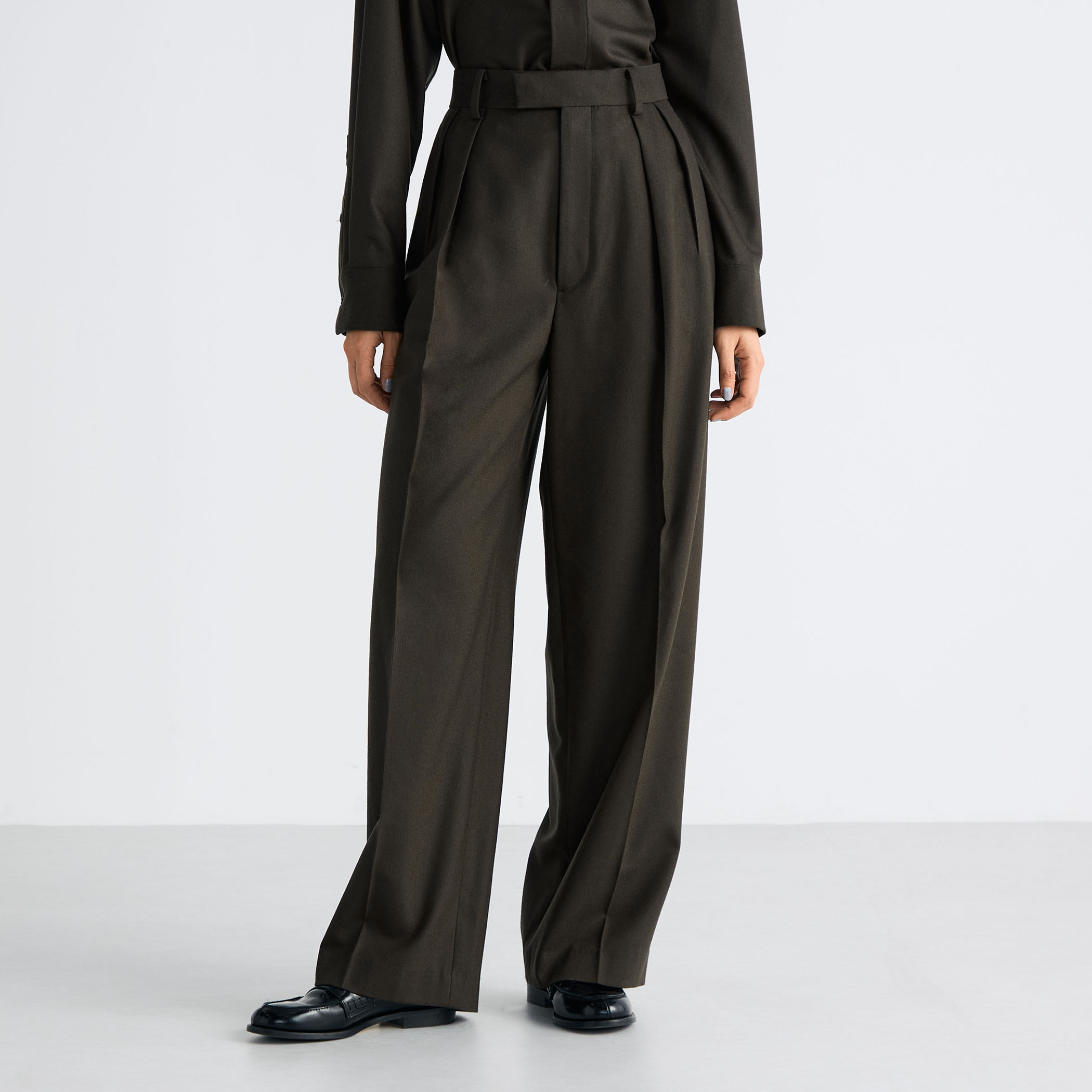 ワイズフォーメン　メルトンウールスラックス Yohji Yamamoto ヨウジヤマモト Y's for men ワイズフォーメン