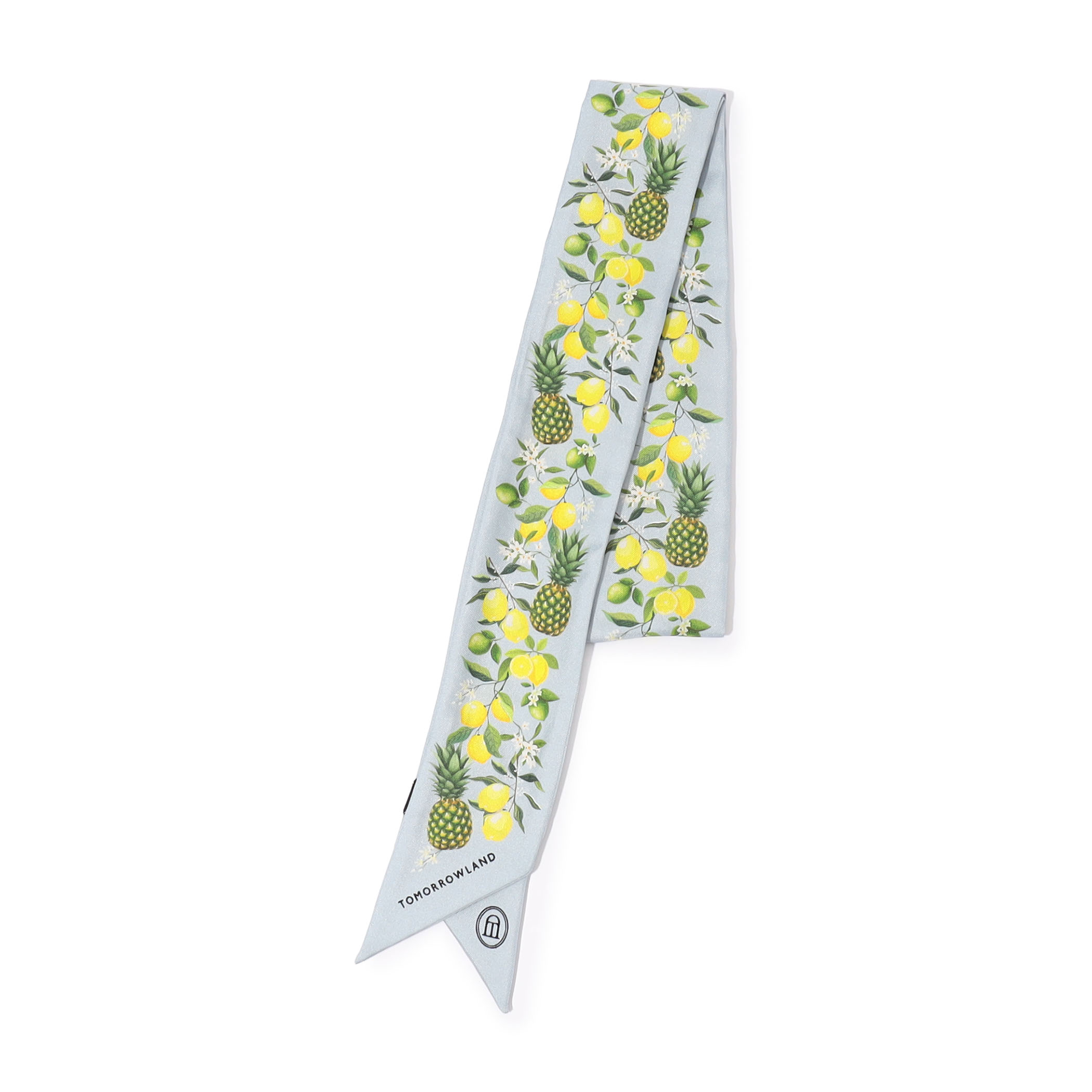 ATELIER TOMORROW FRUITS シルク ボウタイスカーフ