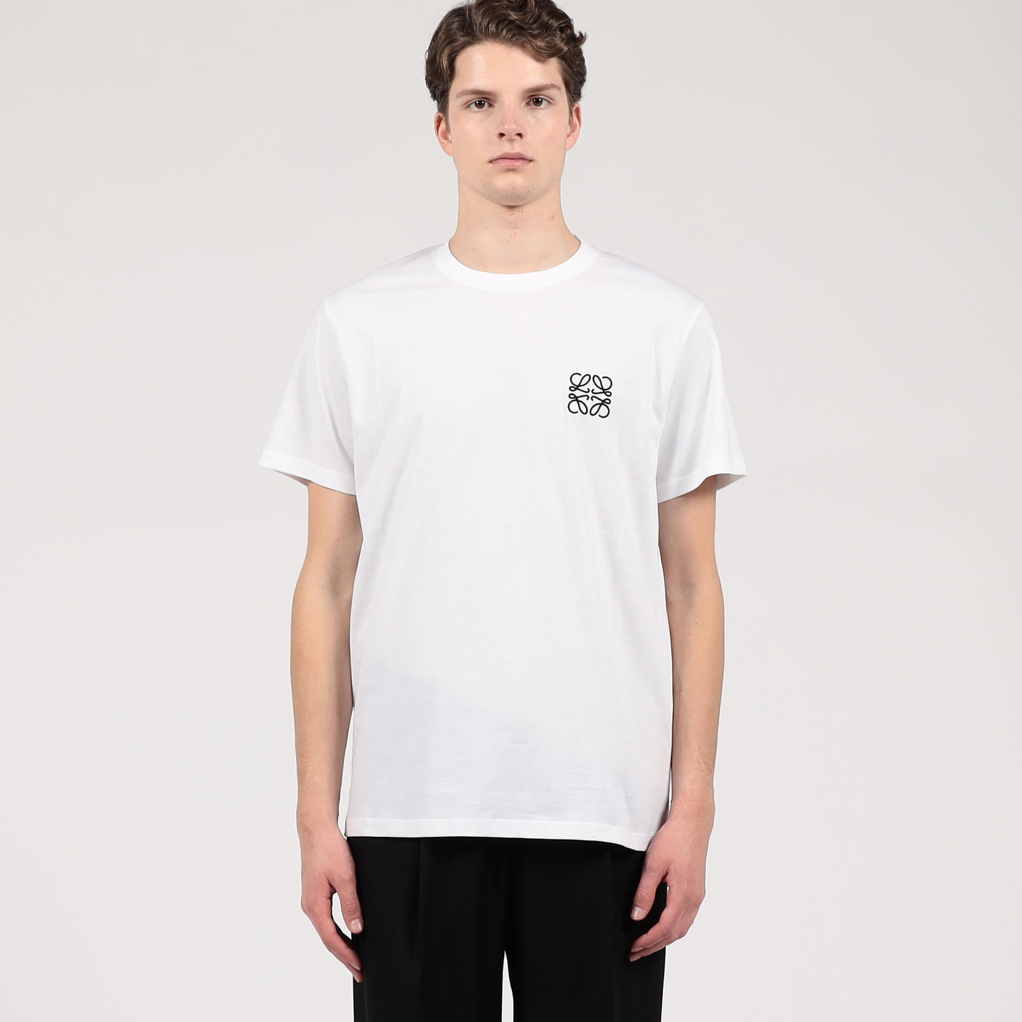 [LOEWE] コットン 半袖Tシャツ ショートスリーブ シャツ（コットン） ブルー - LOEWE