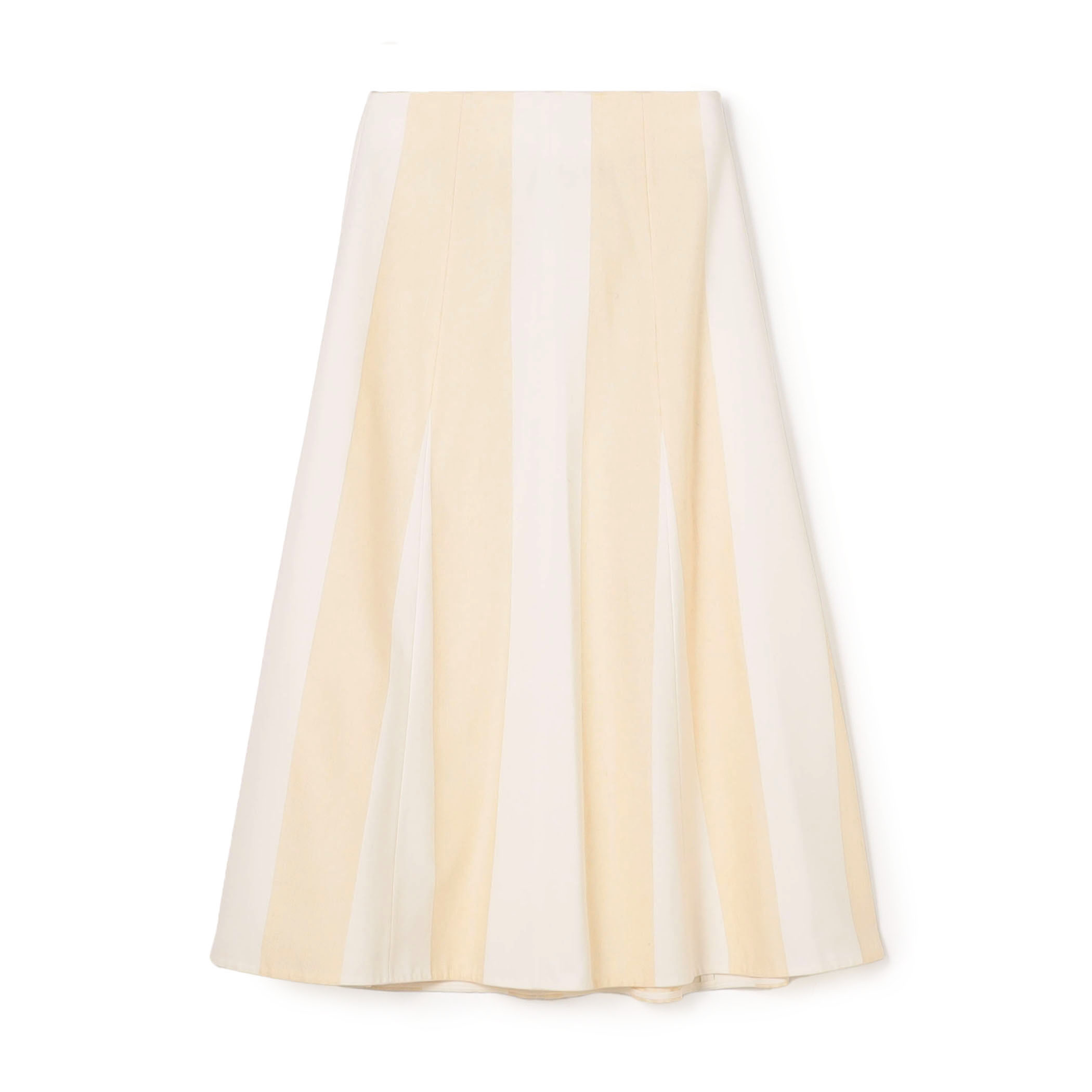 PARTOW NOVA SKIRT コットンリネン フレアスカート