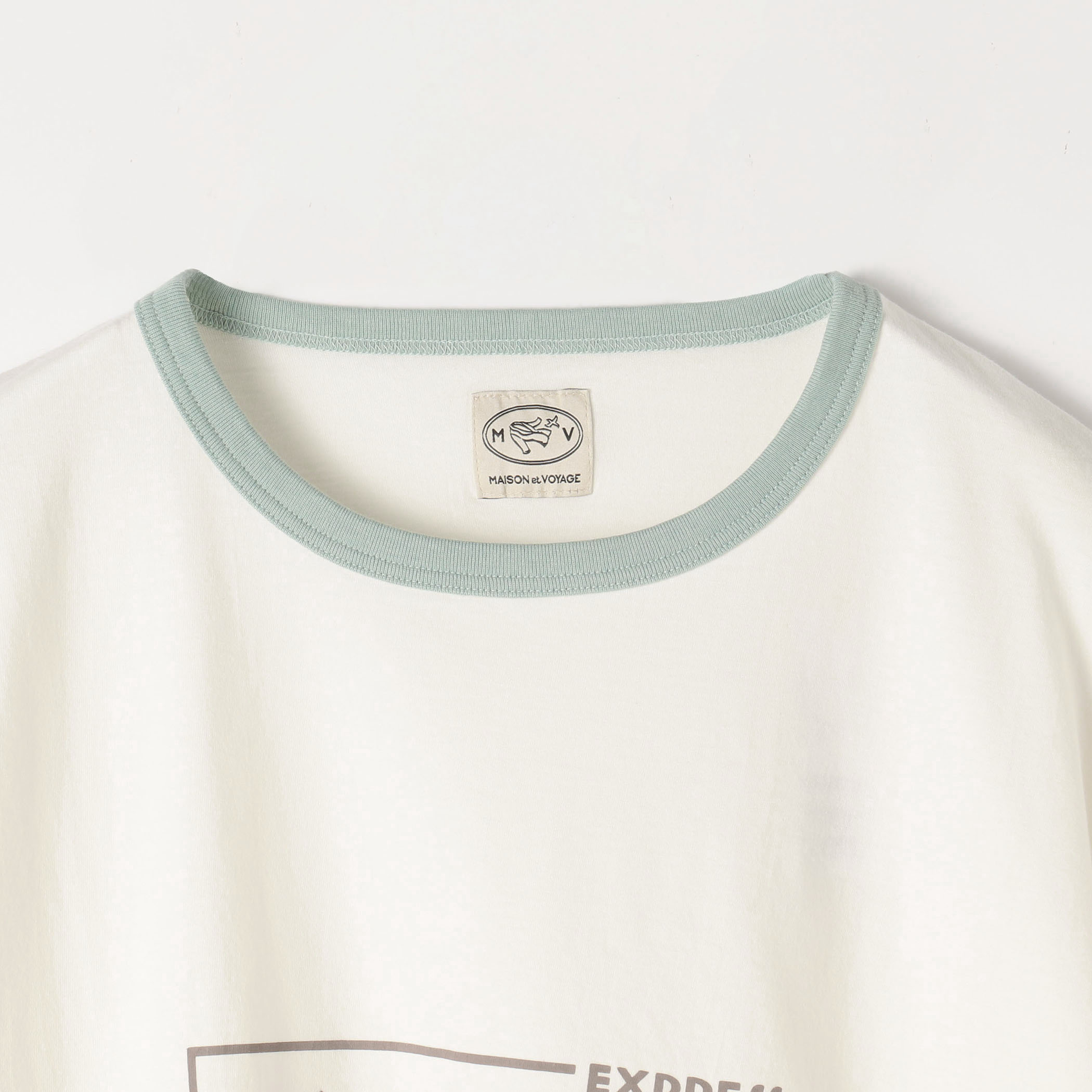 MAISON et VOYAGE コットン プリントTシャツ｜トゥモローランド 公式通販