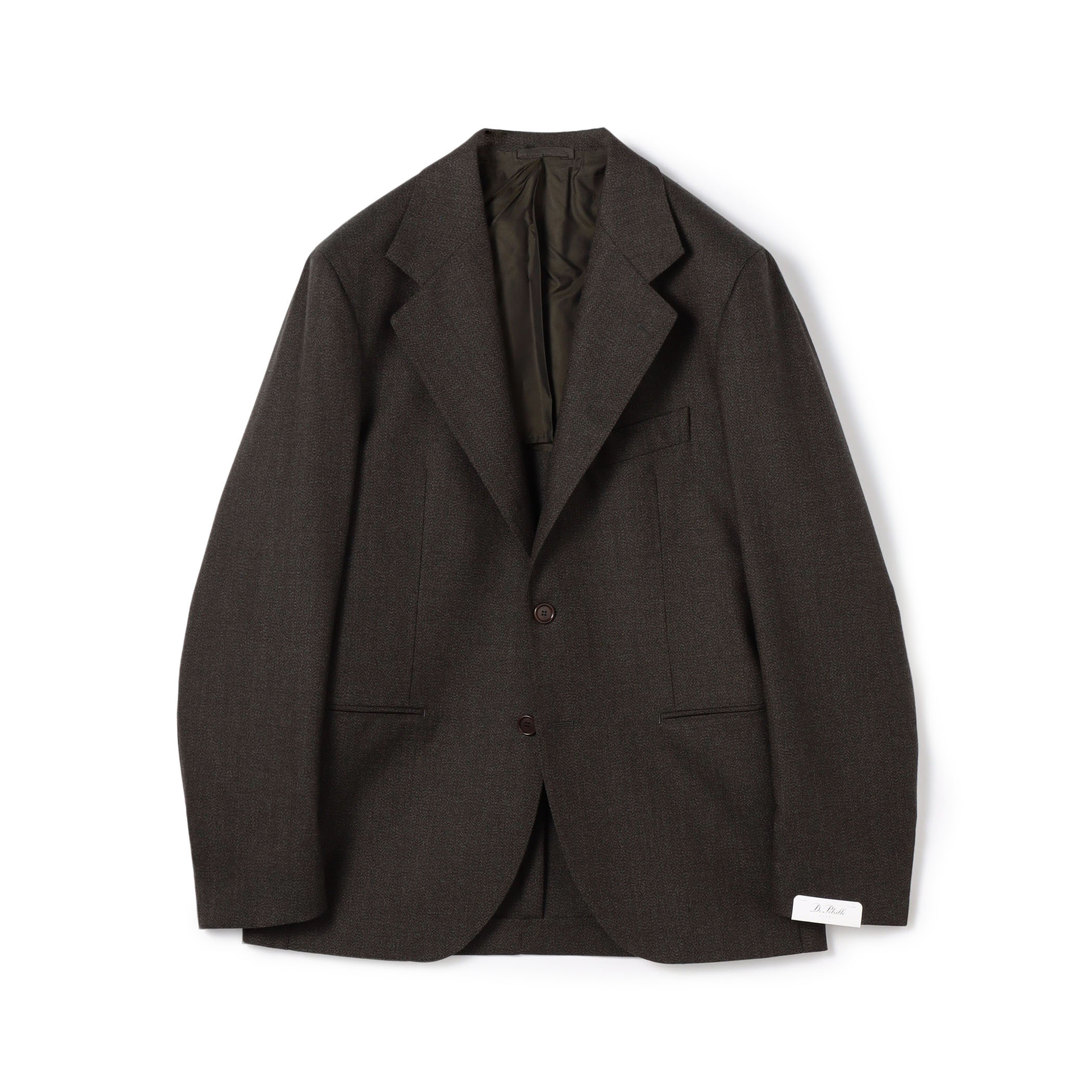 【別注】De Petrillo CUMA ウール シングルブレステッド3Bジャケット