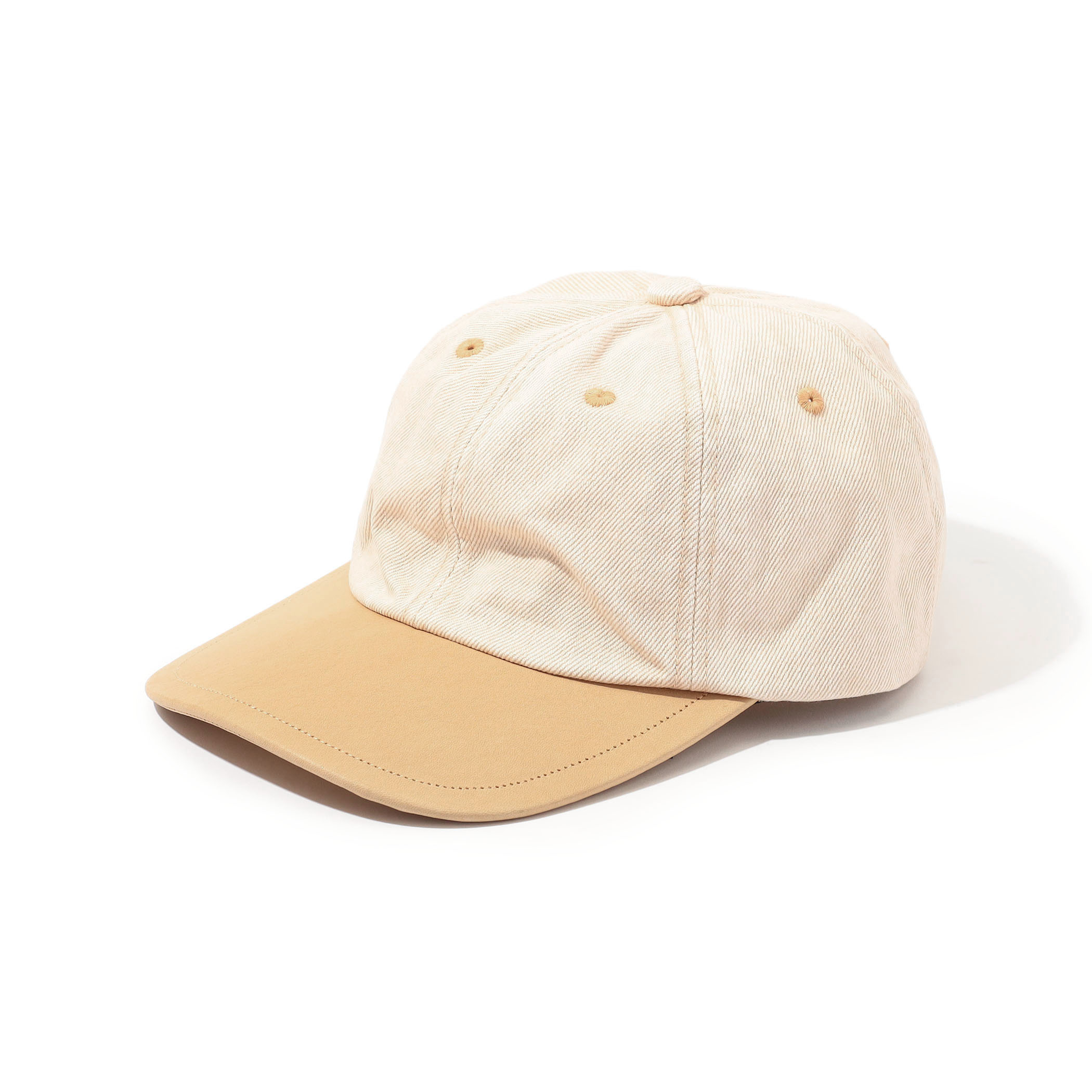 KIJIMA TAKAYUKI SURFACE DYED DENIM 6PANEL CAP キャップ