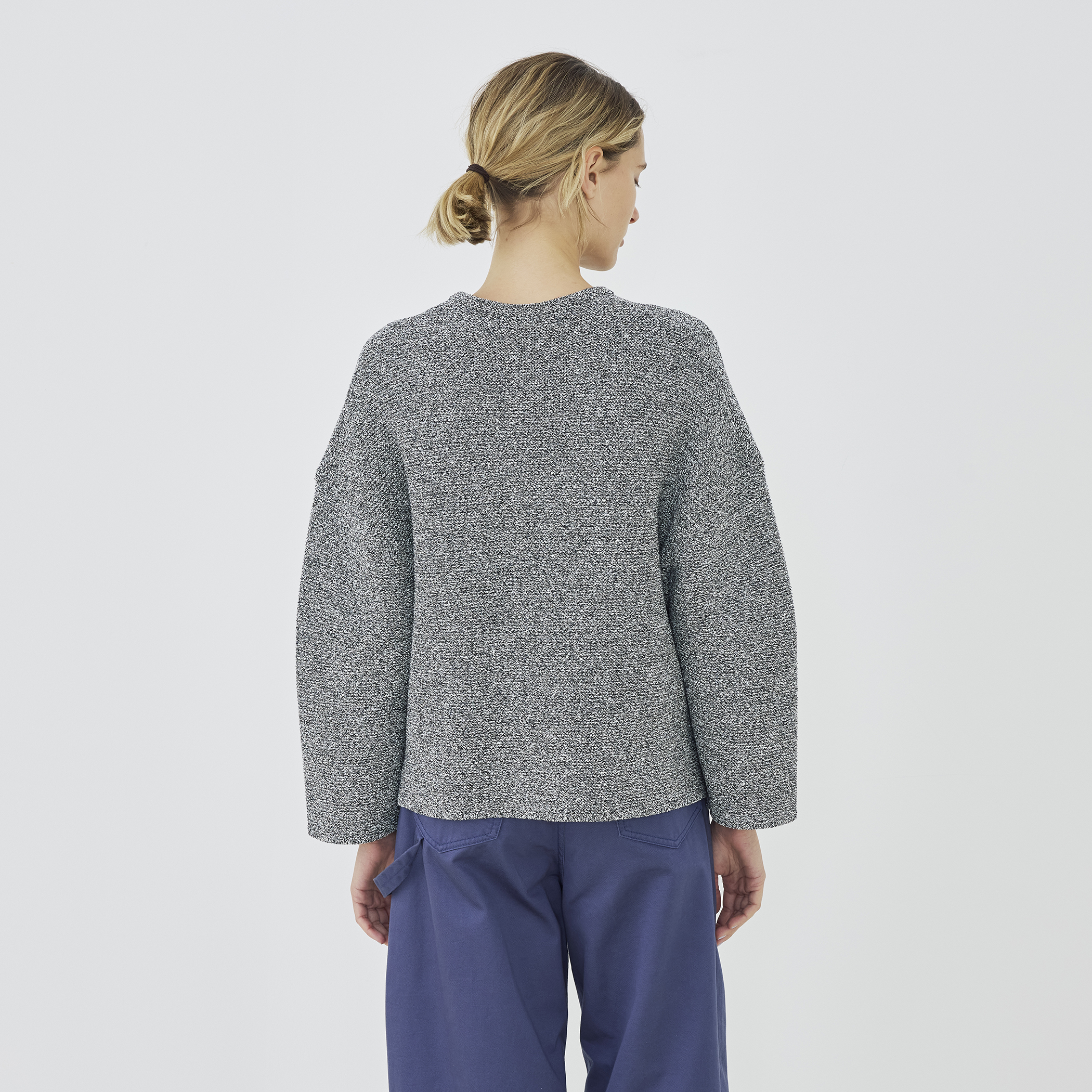 スプリングツイード ノーカラーブルゾン｜トゥモローランド 公式サイト
