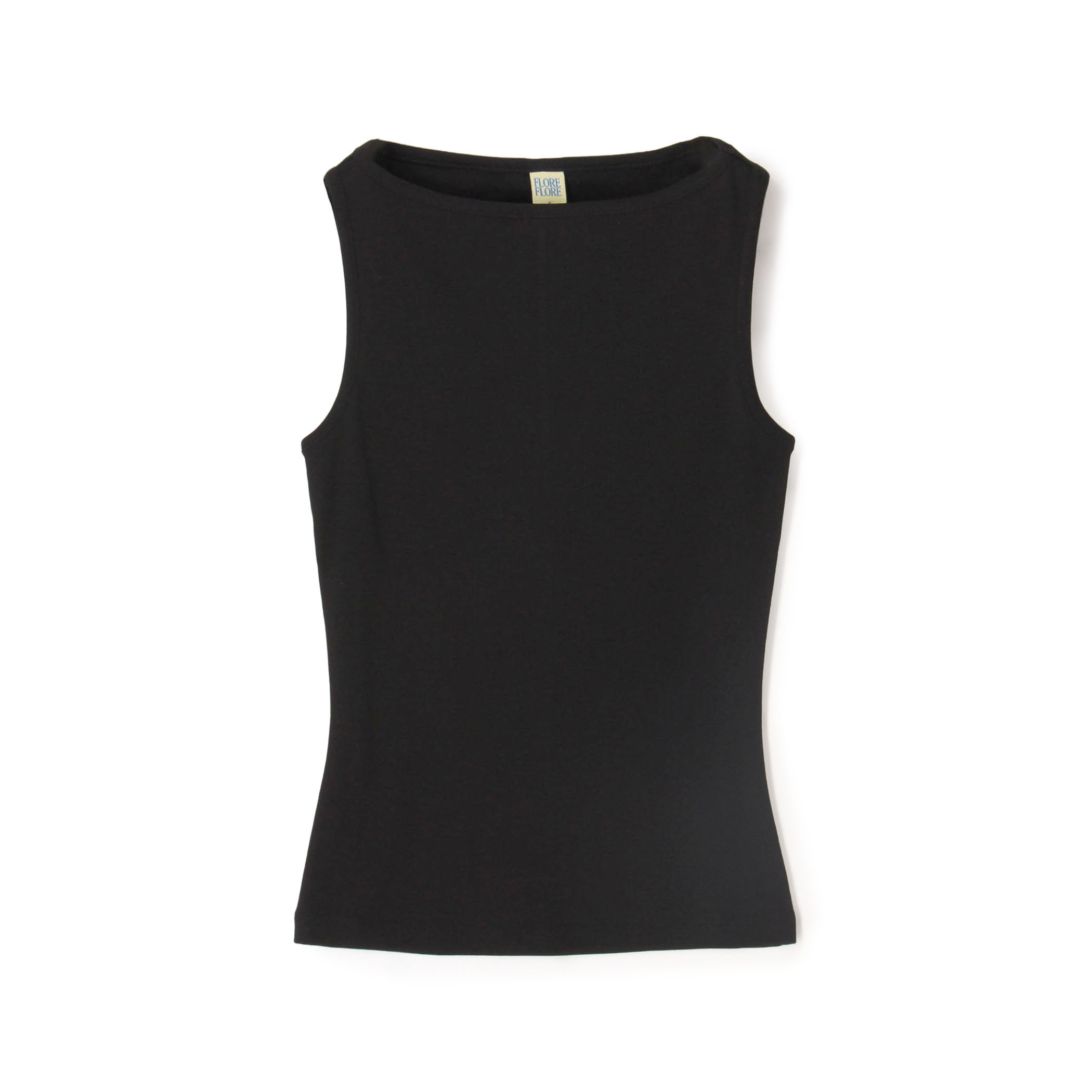 FLORE FLORE TIMMI TANK ボートネック タンクトップ