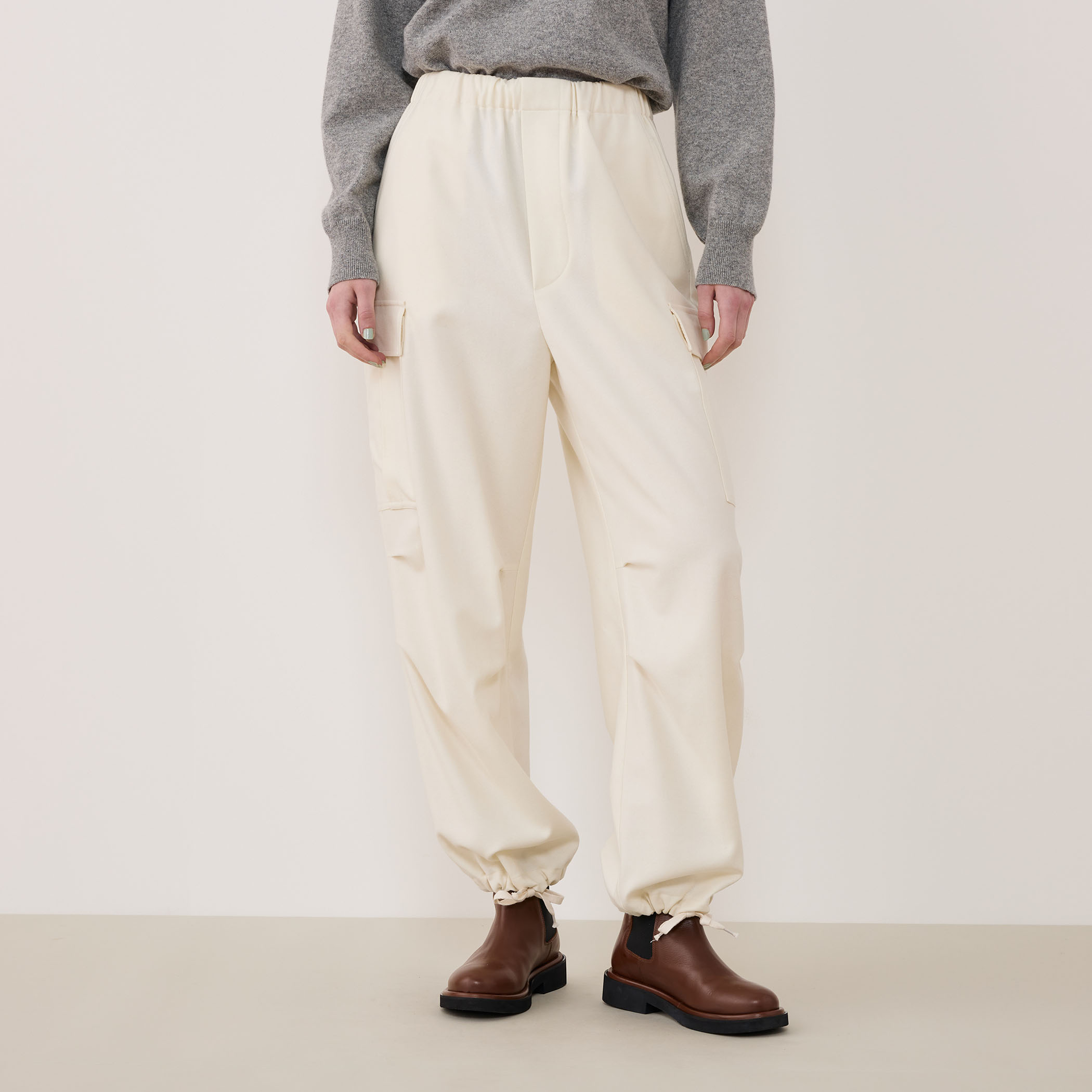 ウールサキソニー イージーカーゴパンツ｜トゥモローランド 公式通販