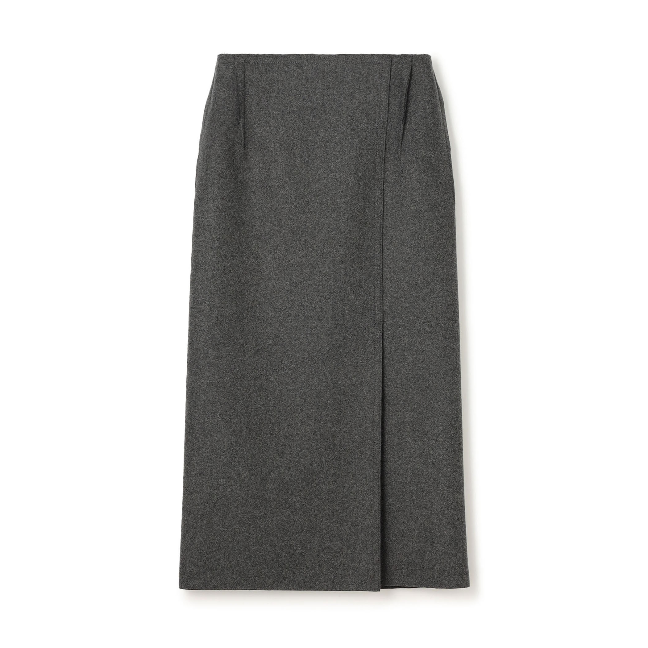 OVERCOAT PENCIL SKIRT MELTON