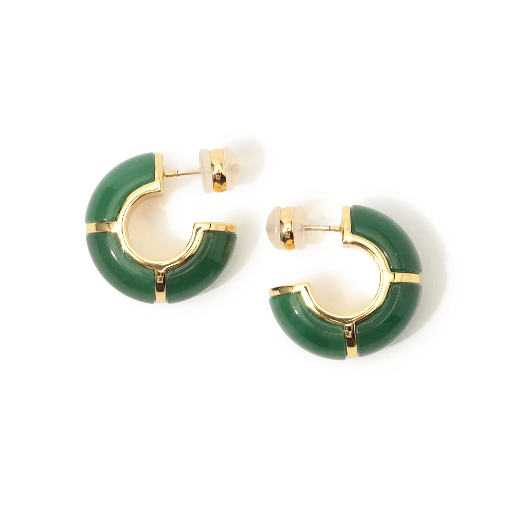 Lizzie Fortunato ZELLIGE HOOPS ピアス