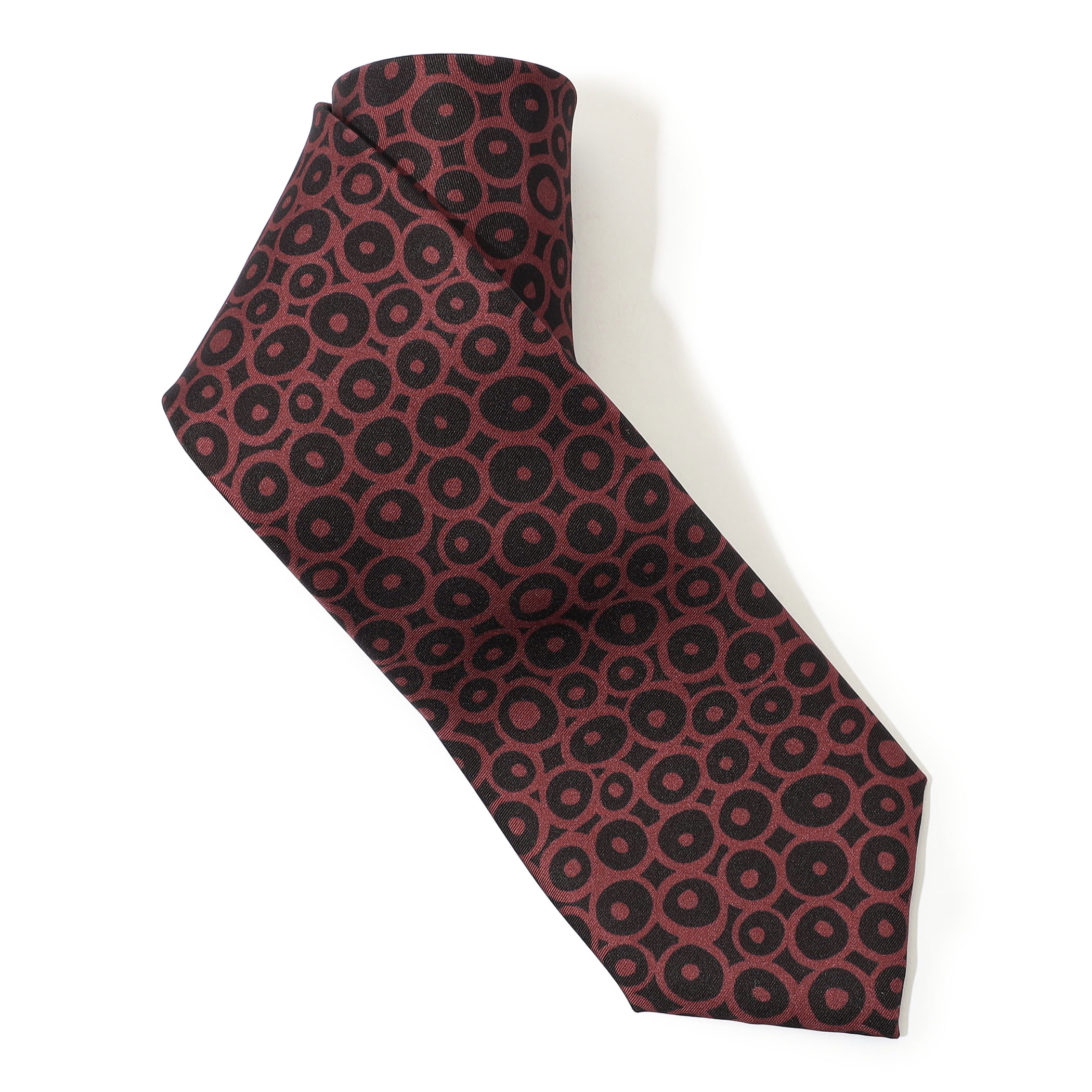 Charvet シルクプリント ネクタイ