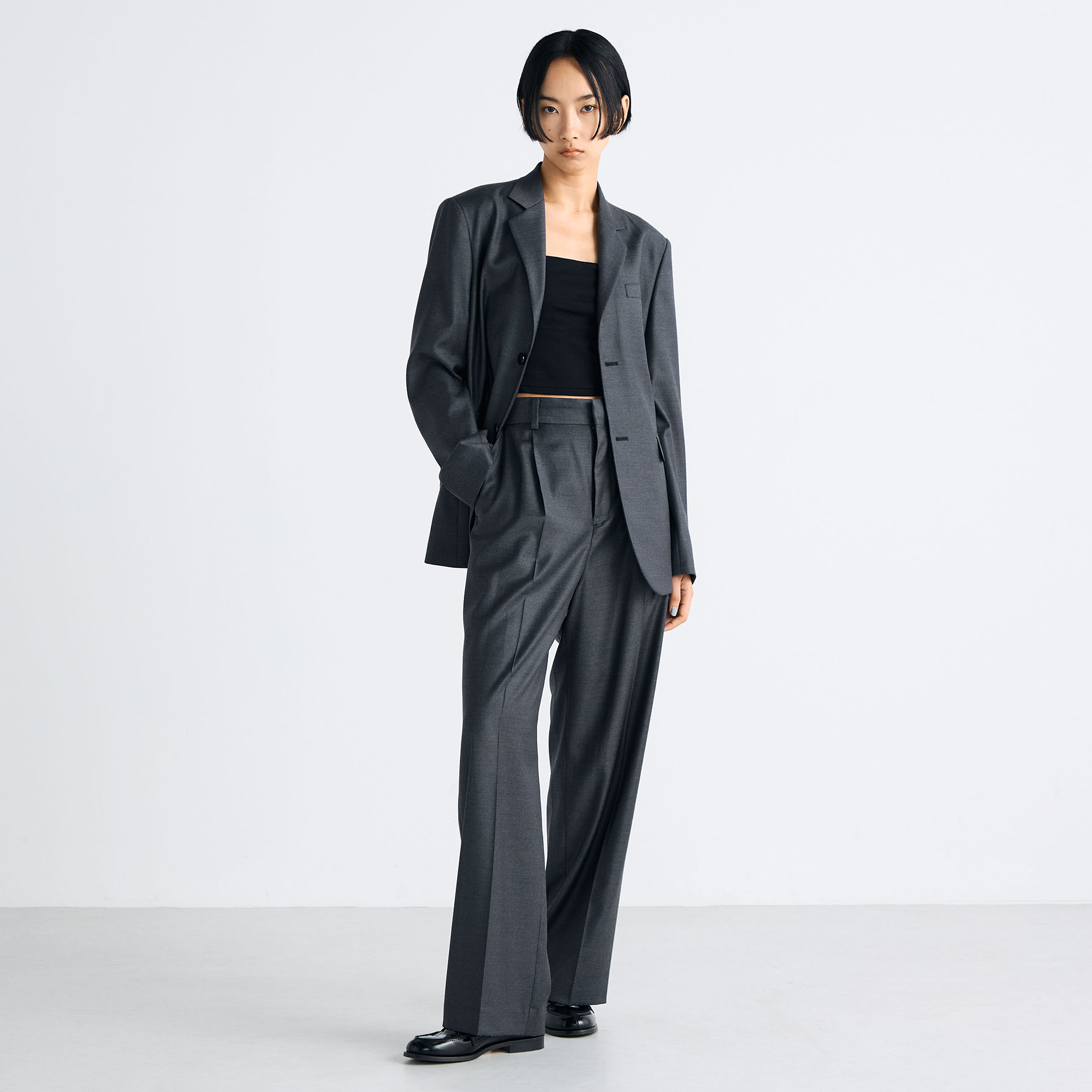 PAPAS＋ Loro Piana Super130'S テーラードジャケット TOMORROWLAND / トゥモローランド Super130's LORO PIANA