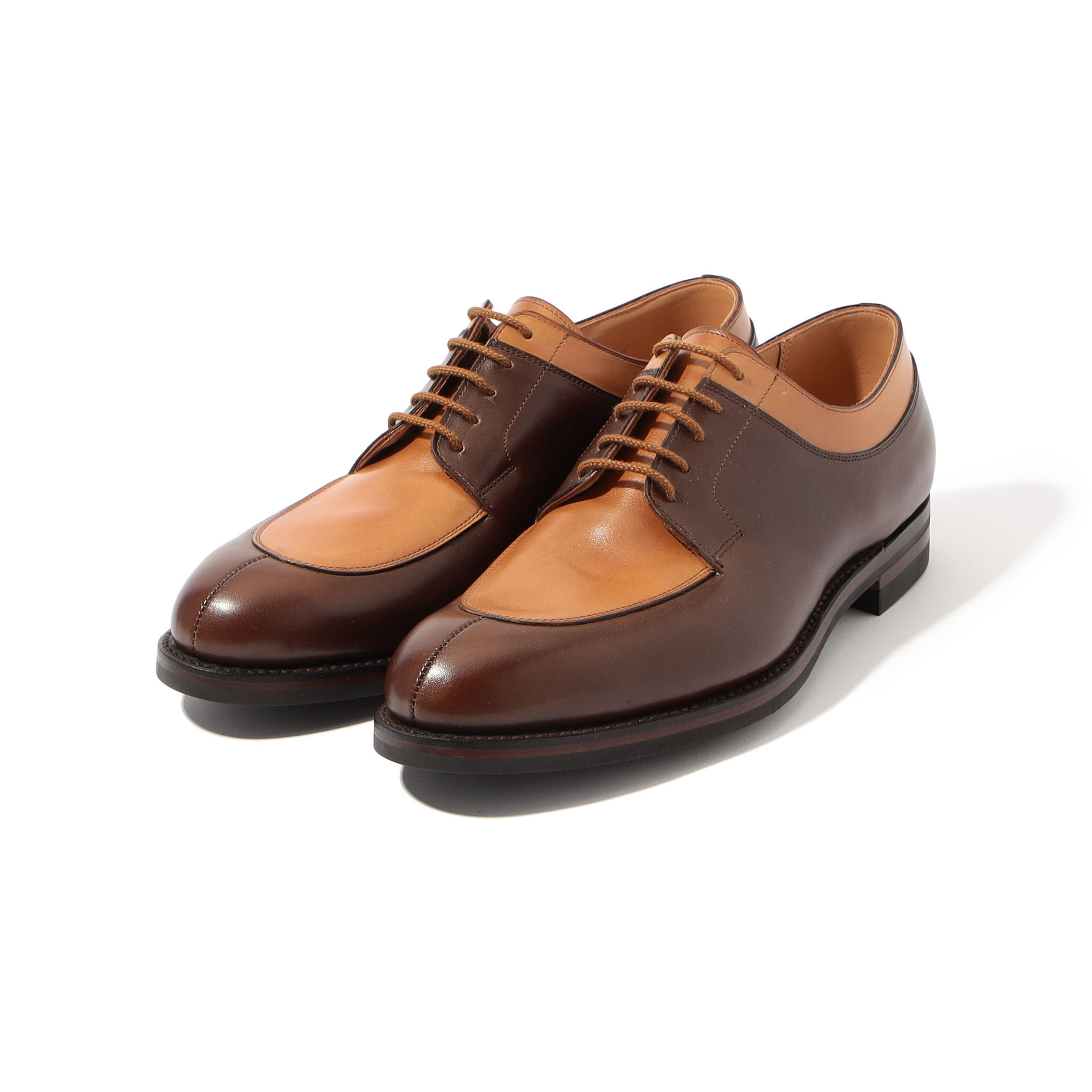 別注】 CROCKETT&JONES SHELTON5 アンティークカーフレザー Uチップ