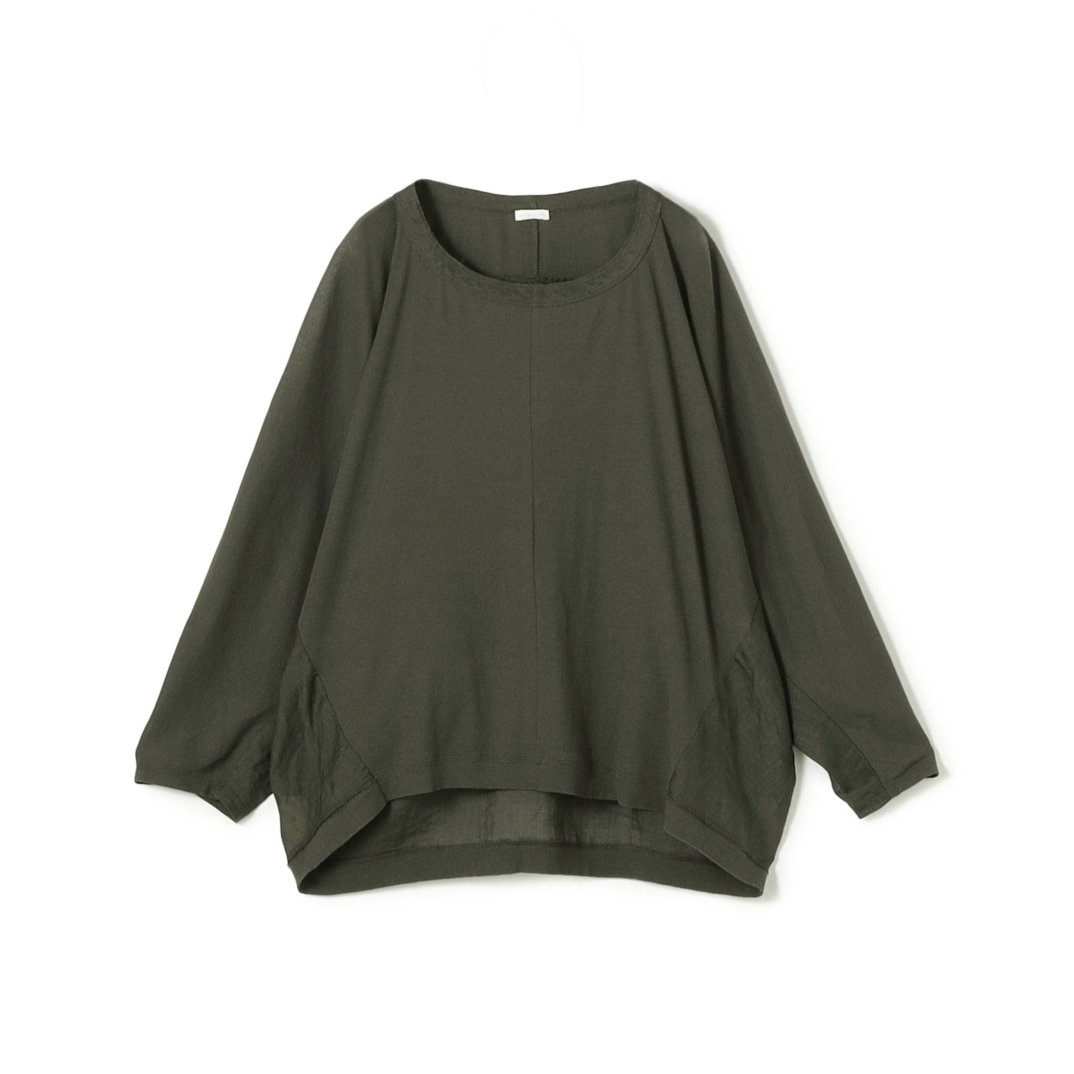 コットンガーゼフライス ドルマンスリーブプルオーバー