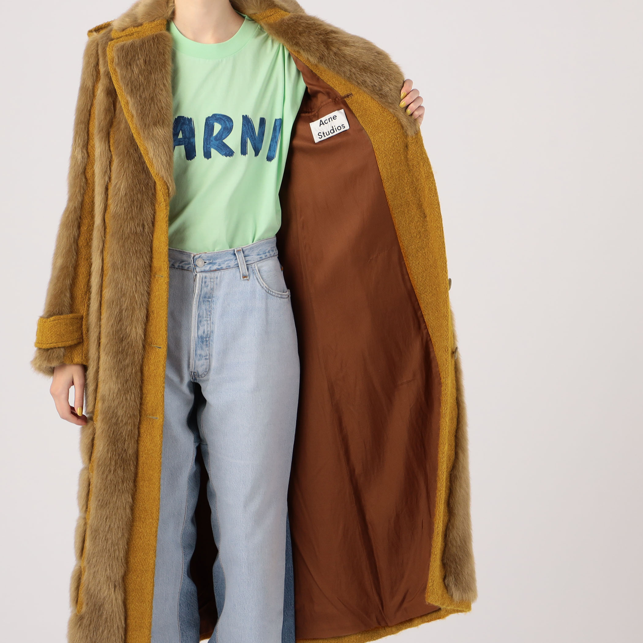 Acne Studios FN-WN ファーロングコート｜トゥモローランド 公式通販