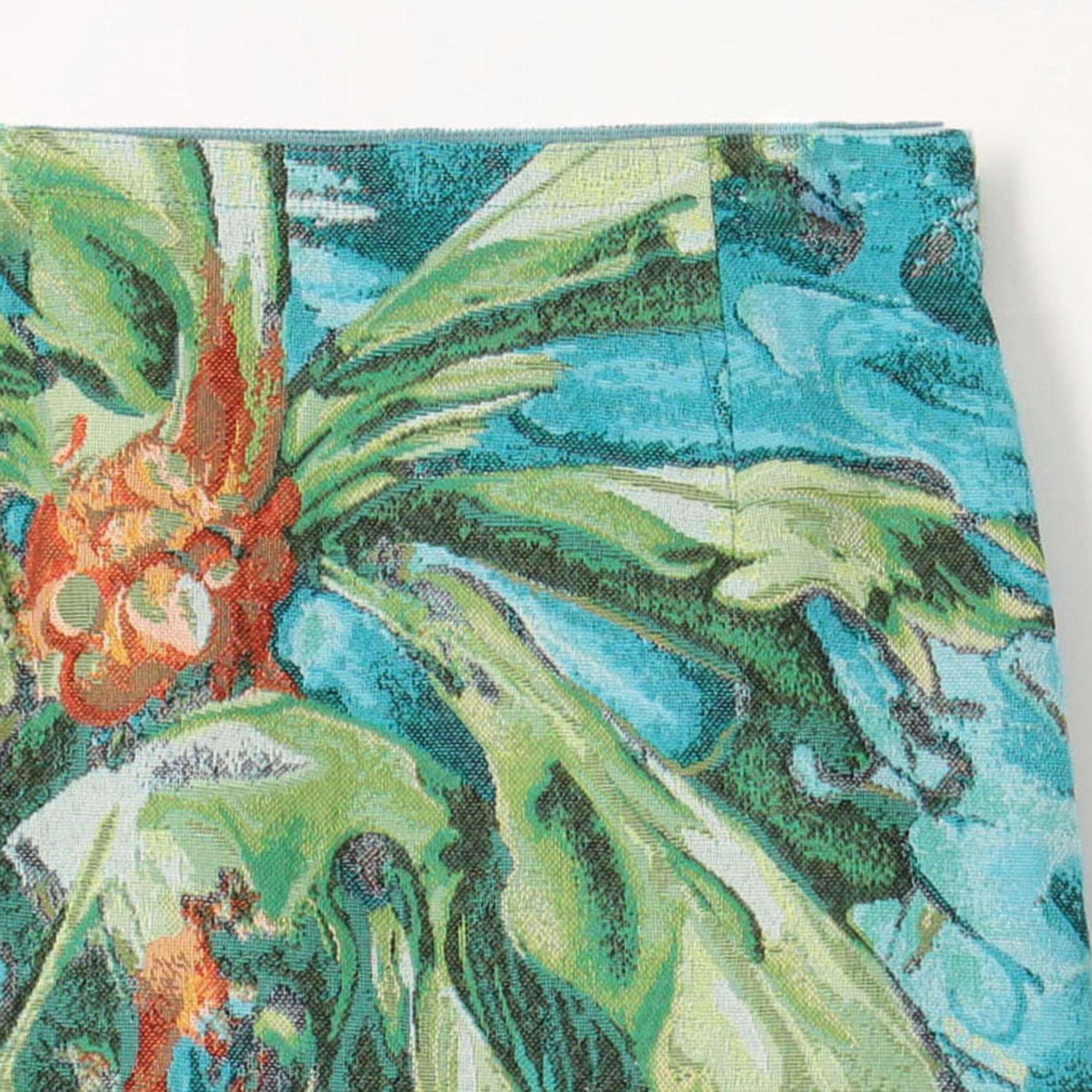 ランドスケープジャカード ミディラップスカート｜トゥモローランド