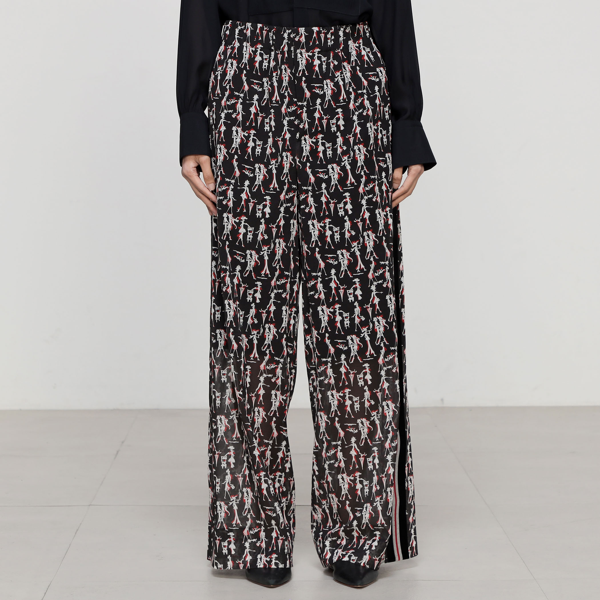 コットン CUTE GIRL プリントパンツ｜トゥモローランド 公式通販