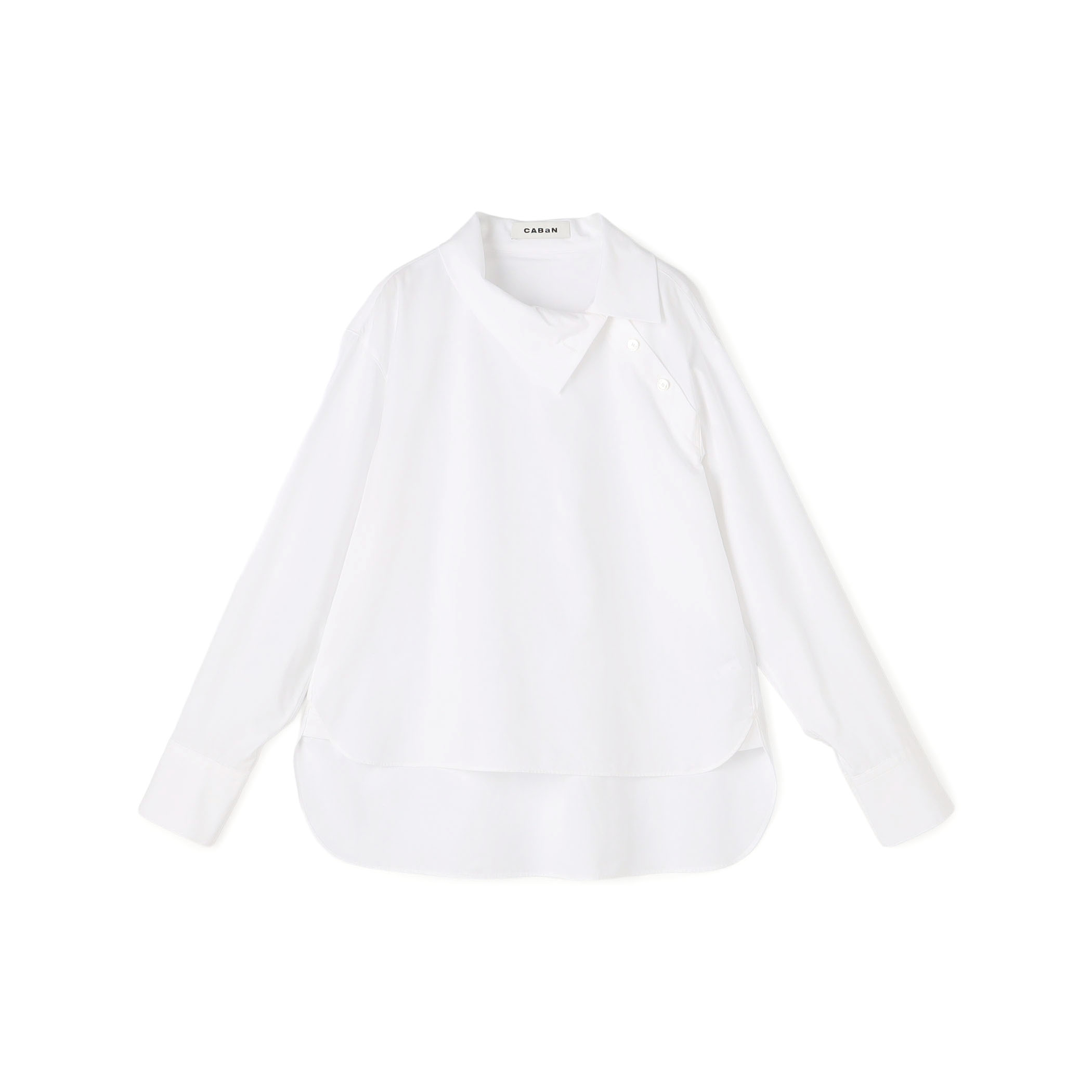 コットンシルクポプリン 3-wayシャツ