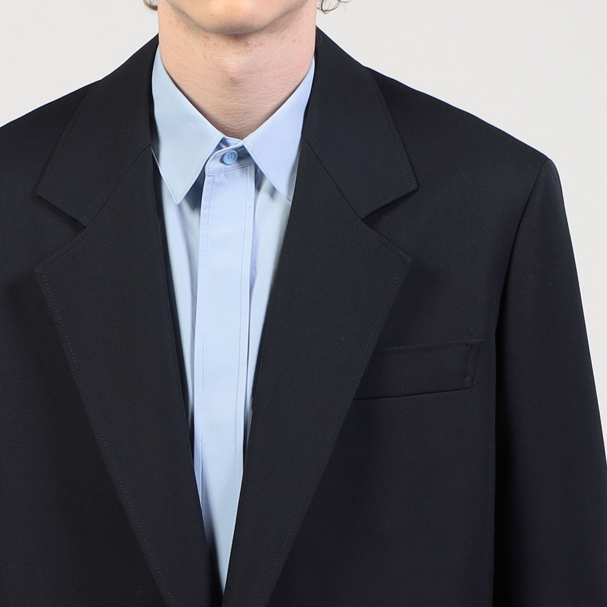 the reracs 21ss NOTCHED LAPEL JACKET-