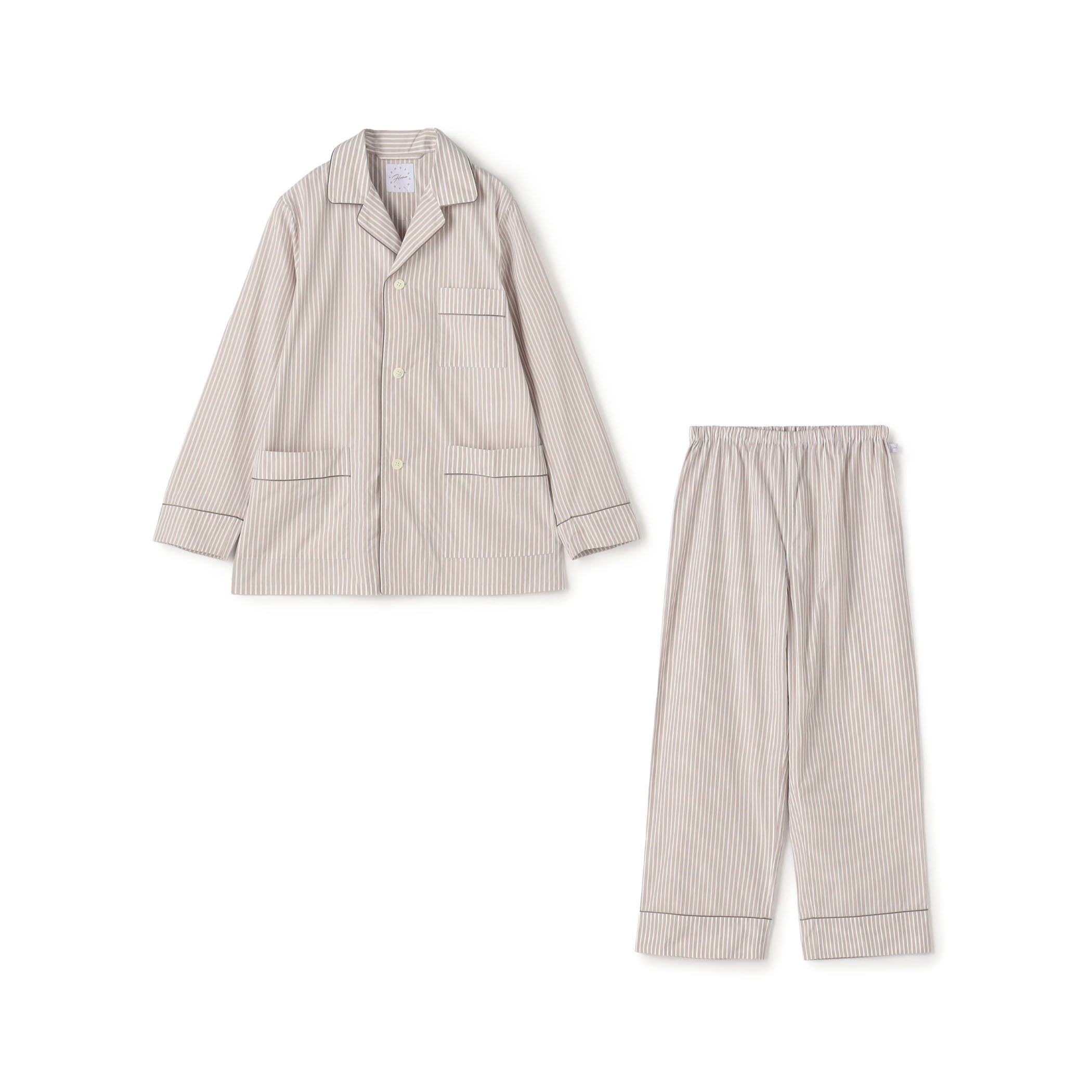 GALERIE VIE×TOMORROWLAND HOME コットンブロードストライプ パジャマ 