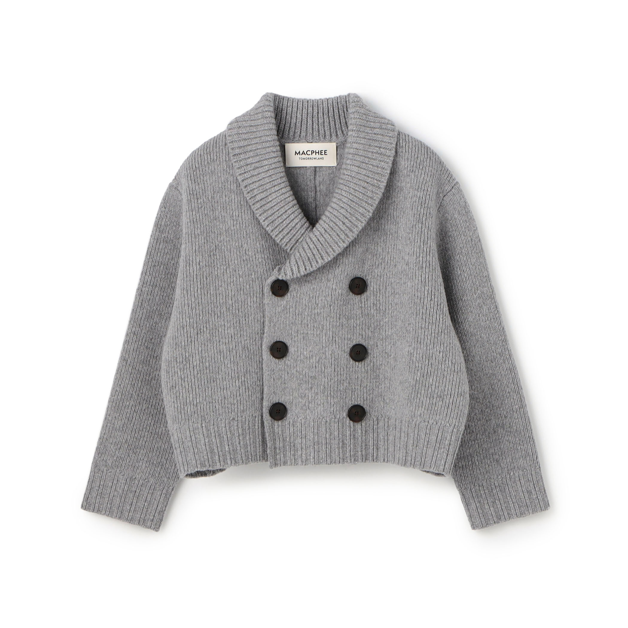 ダブルフェイス ダブルブレストカーディガン｜トゥモローランド 公式通販