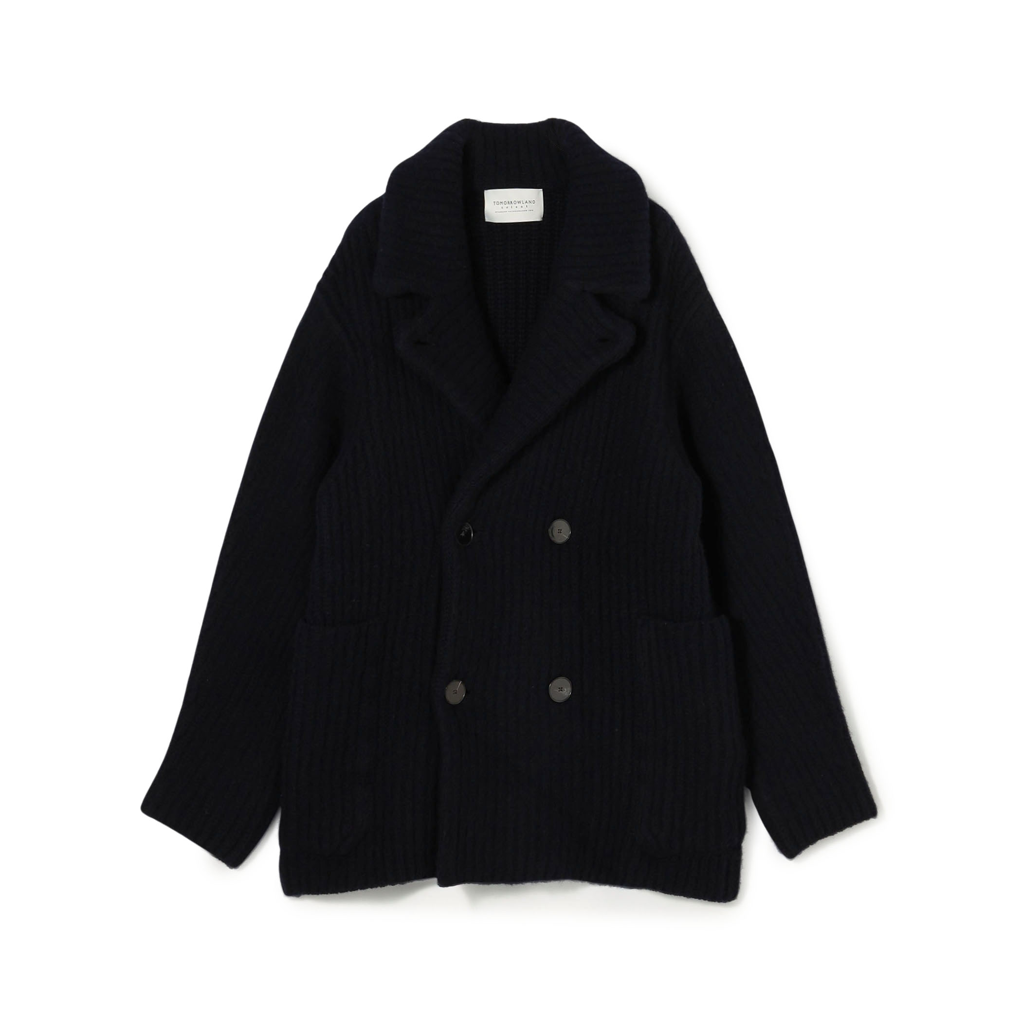 TOMORROWLAND Tricot ウールダブルフェイス カーディガンコート
