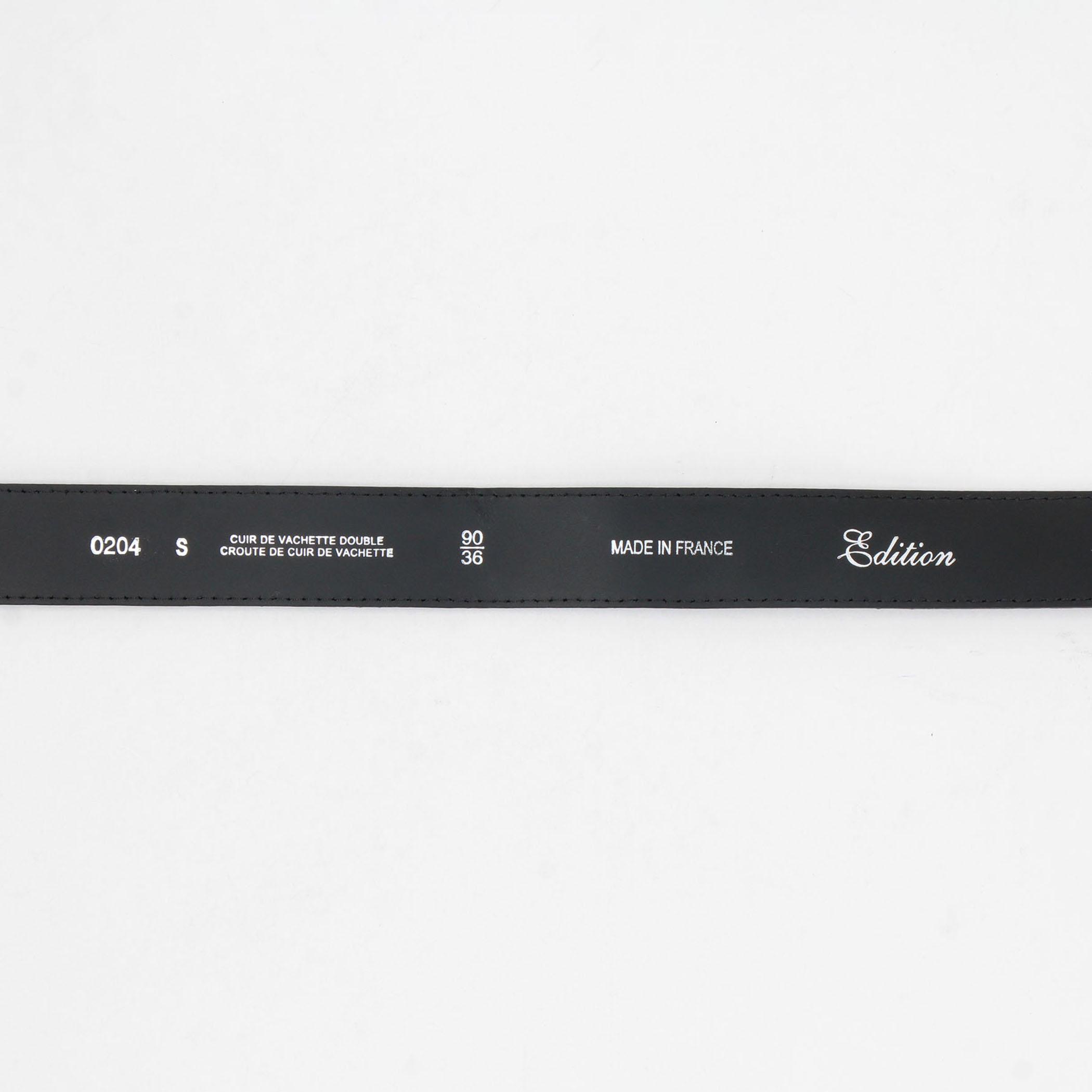 別注】MAISON BOINET nubuck leather belt｜トゥモローランド 公式サイト