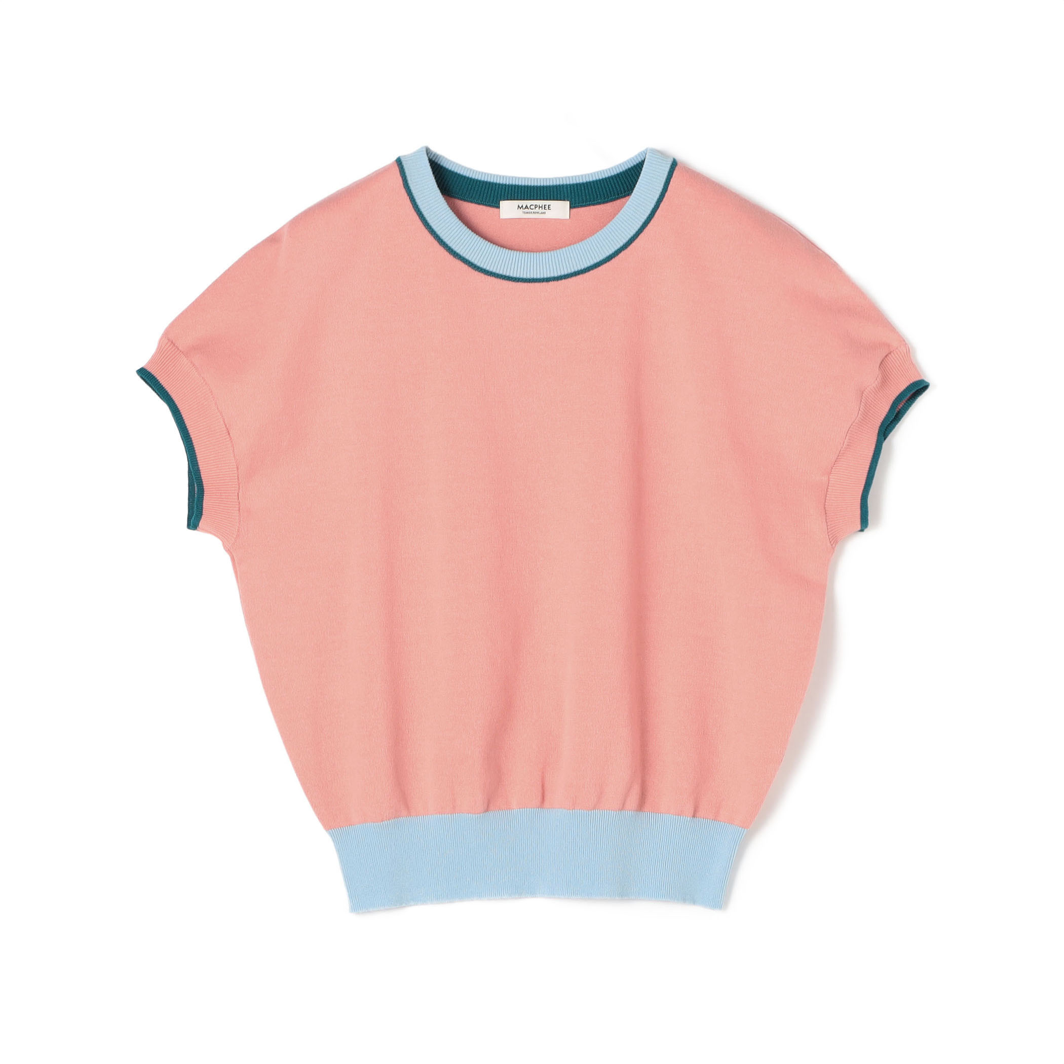 ドライコットン フレンチスリーブプルオーバー