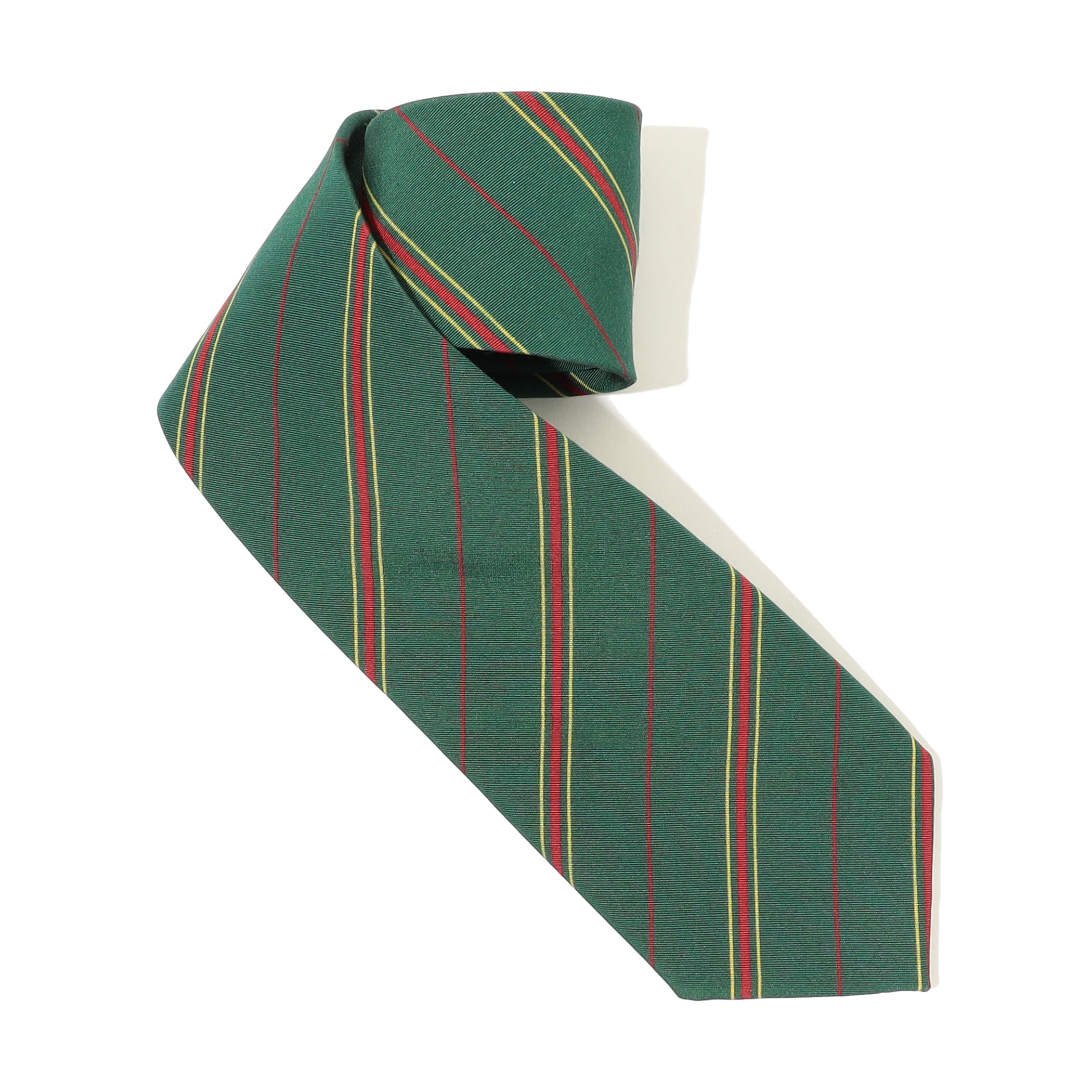 Atkinsons アイリッシュポプリン レジメンタルストライプ