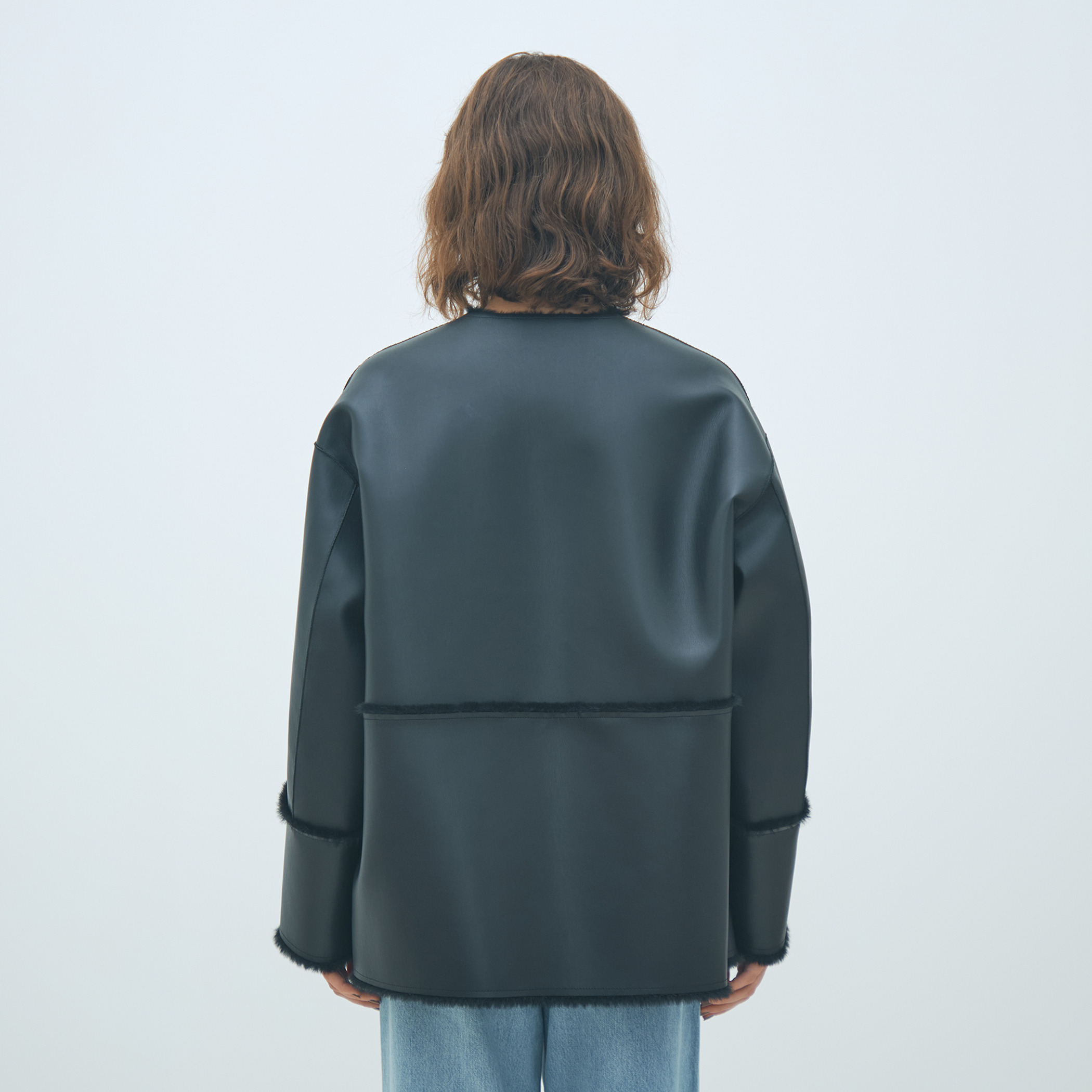 【TOMORROWLAND】【MACPHEE】 フェイクファー ショートコート TOMORROWLAND】【MACPHEE】 フェイクファー ショートコート