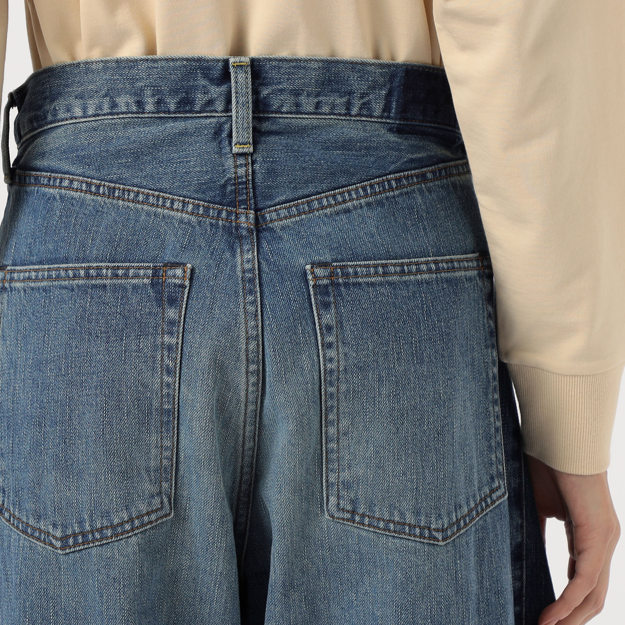 HYKE BARREL-LEG JEANS｜トゥモローランド 公式サイト