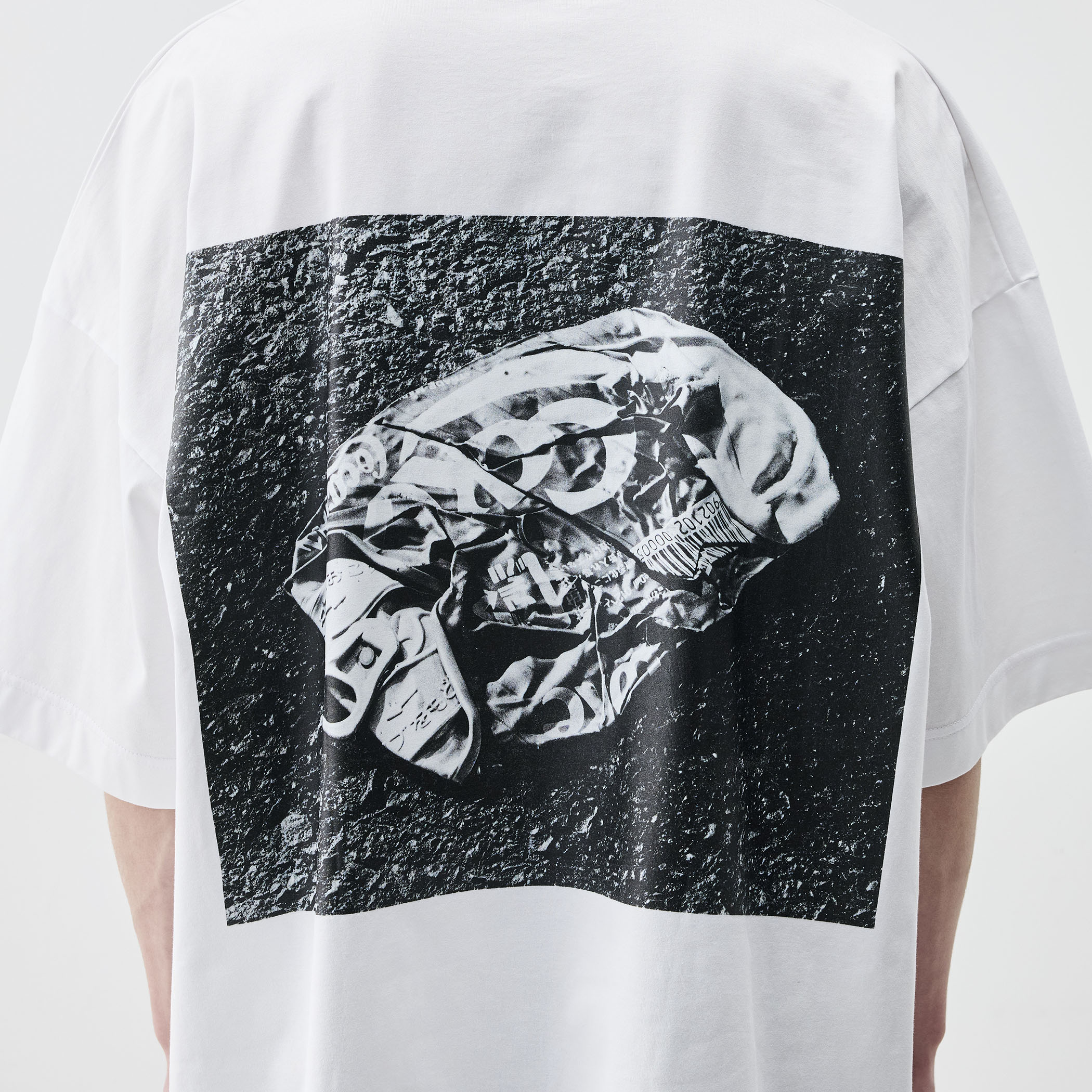 トップス Yasuhiro Ishimoto KIMONO ALMOSTBLACK Yasuhiro Ishimoto KIMONO PRINT TEE BLACK - ALMOSTBLACK(オール